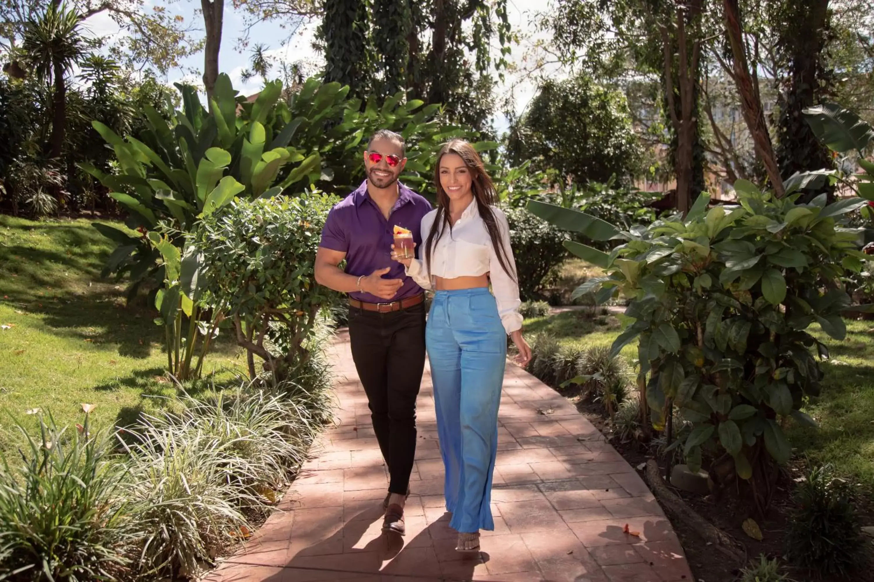 Garden, Guests in Barceló San José