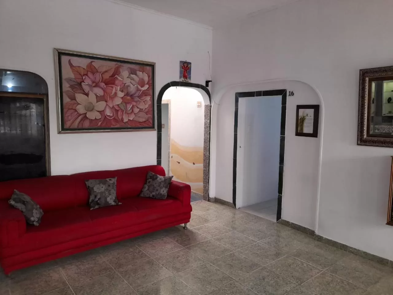 Seating Area in Tita’s Airport Hotel