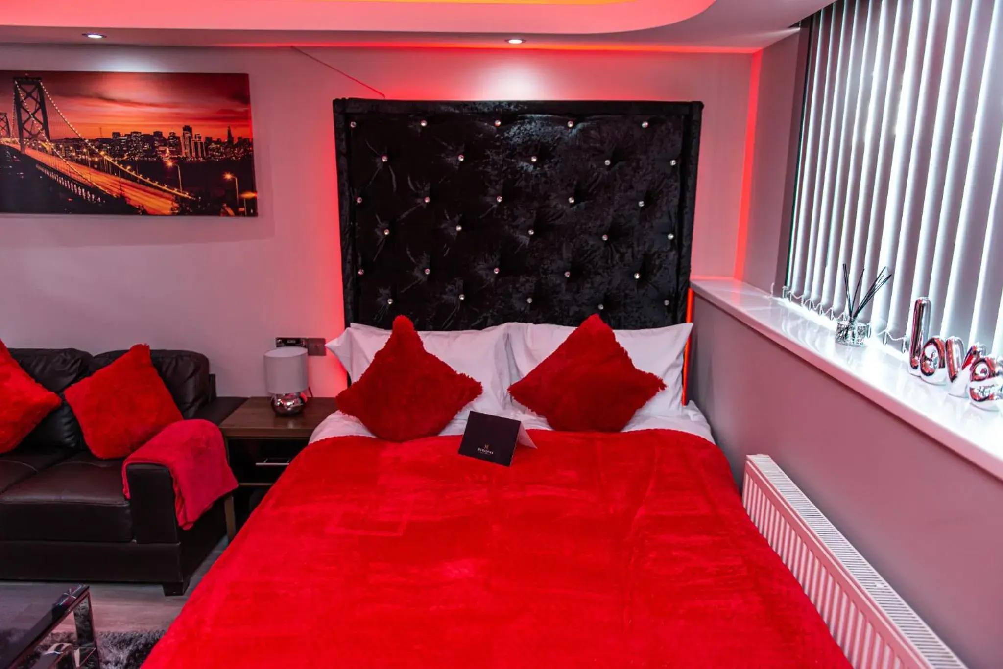 Bed in Meridian Serviced Apartments