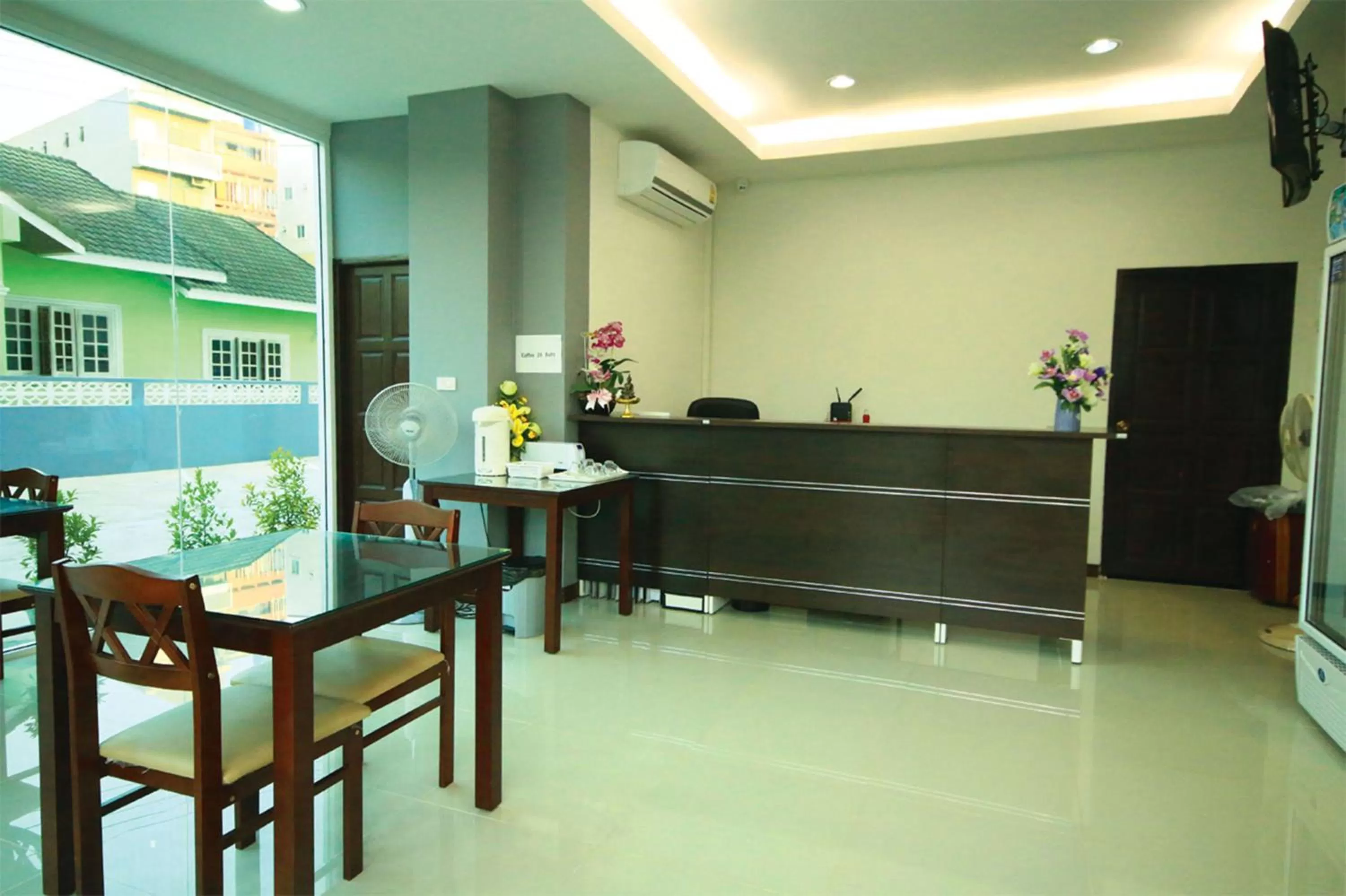 Lobby or reception in Baan Samrarn