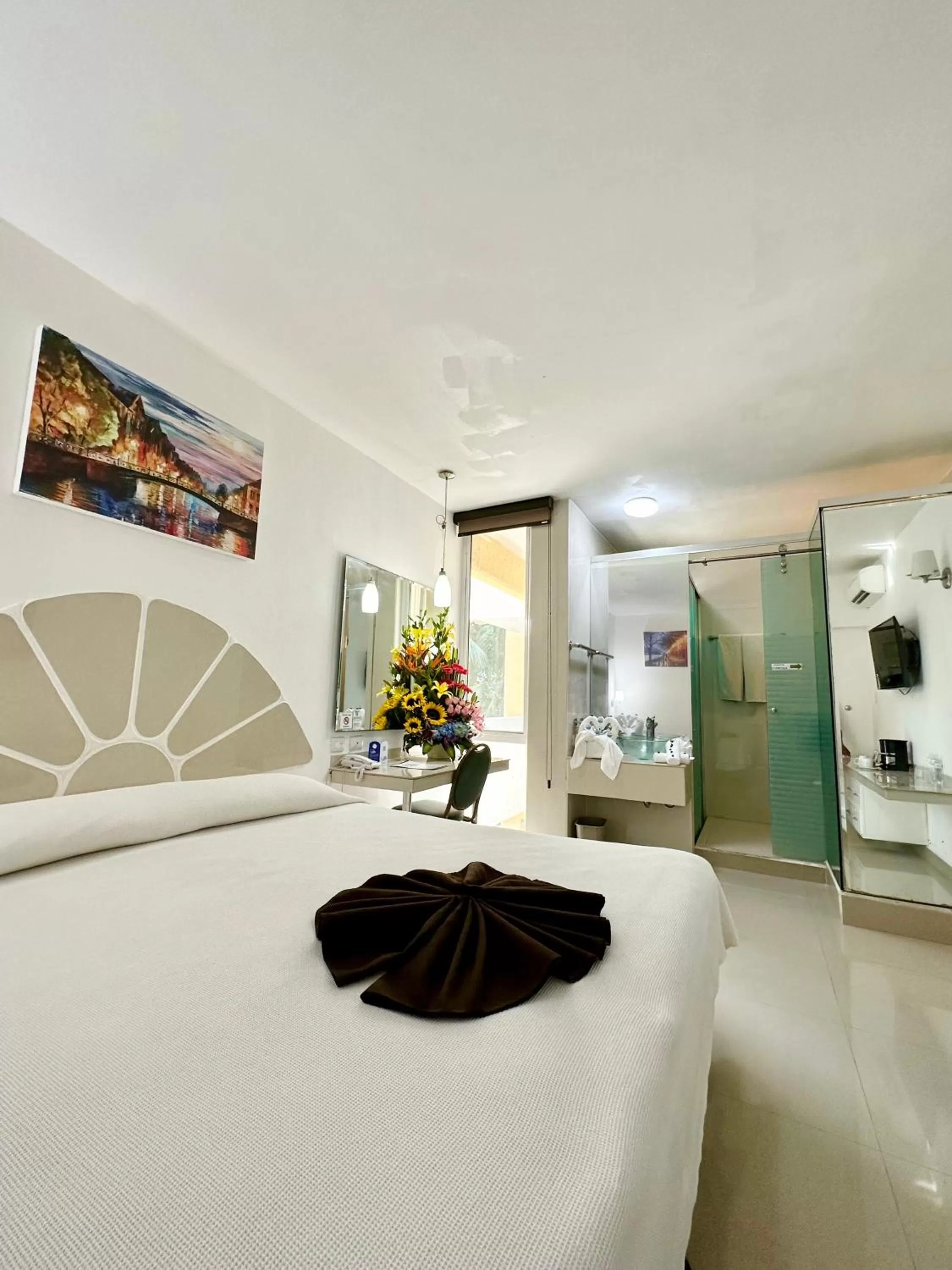 Photo of the whole room, Bed in Hotel Plaza Caribe