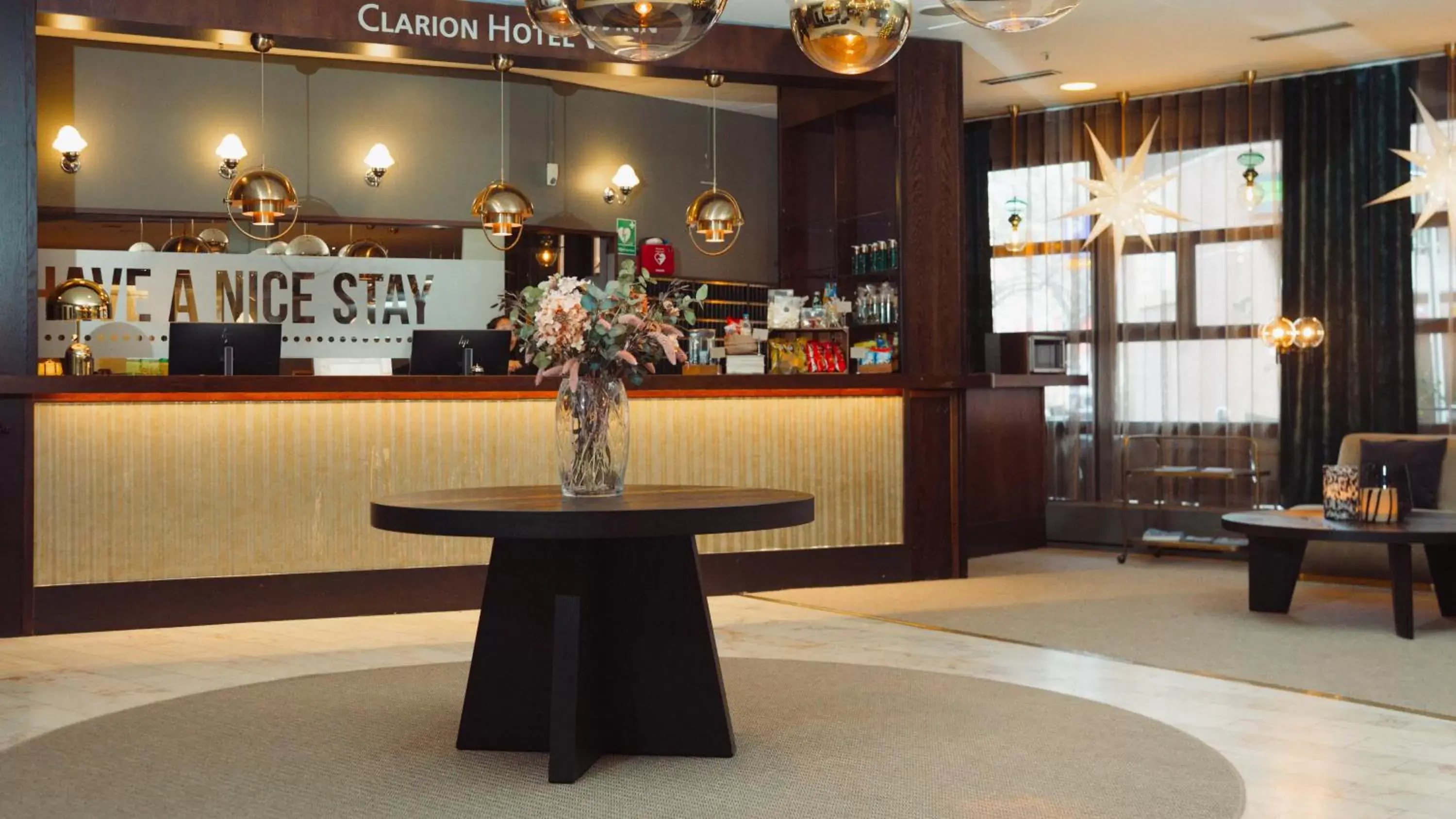 Lobby or reception in Clarion Hotel Winn Lobby or reception in Clarion Hotel Winn