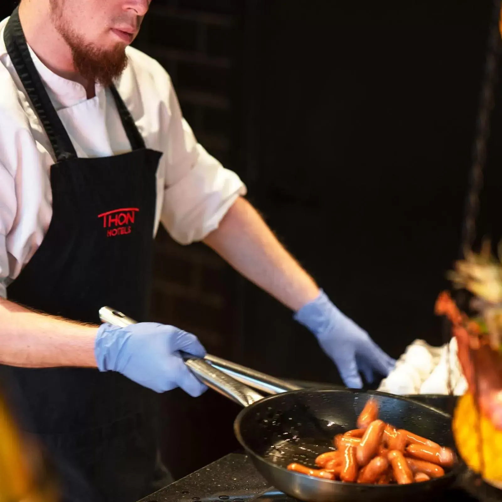 Food close-up in Thon Hotel Harstad