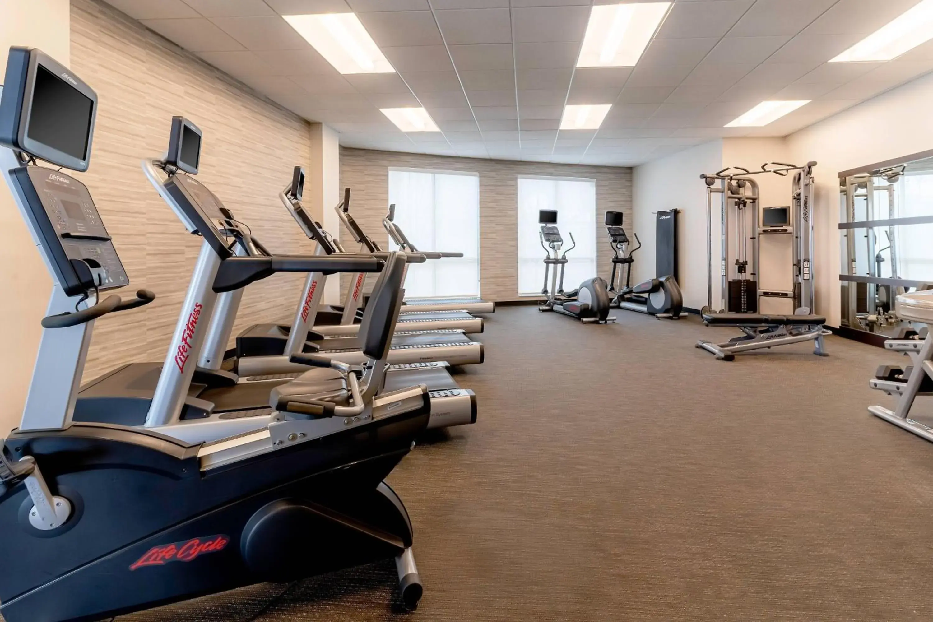 Fitness centre/facilities, Fitness Center/Facilities in Courtyard by Marriott Salt Lake City Downtown