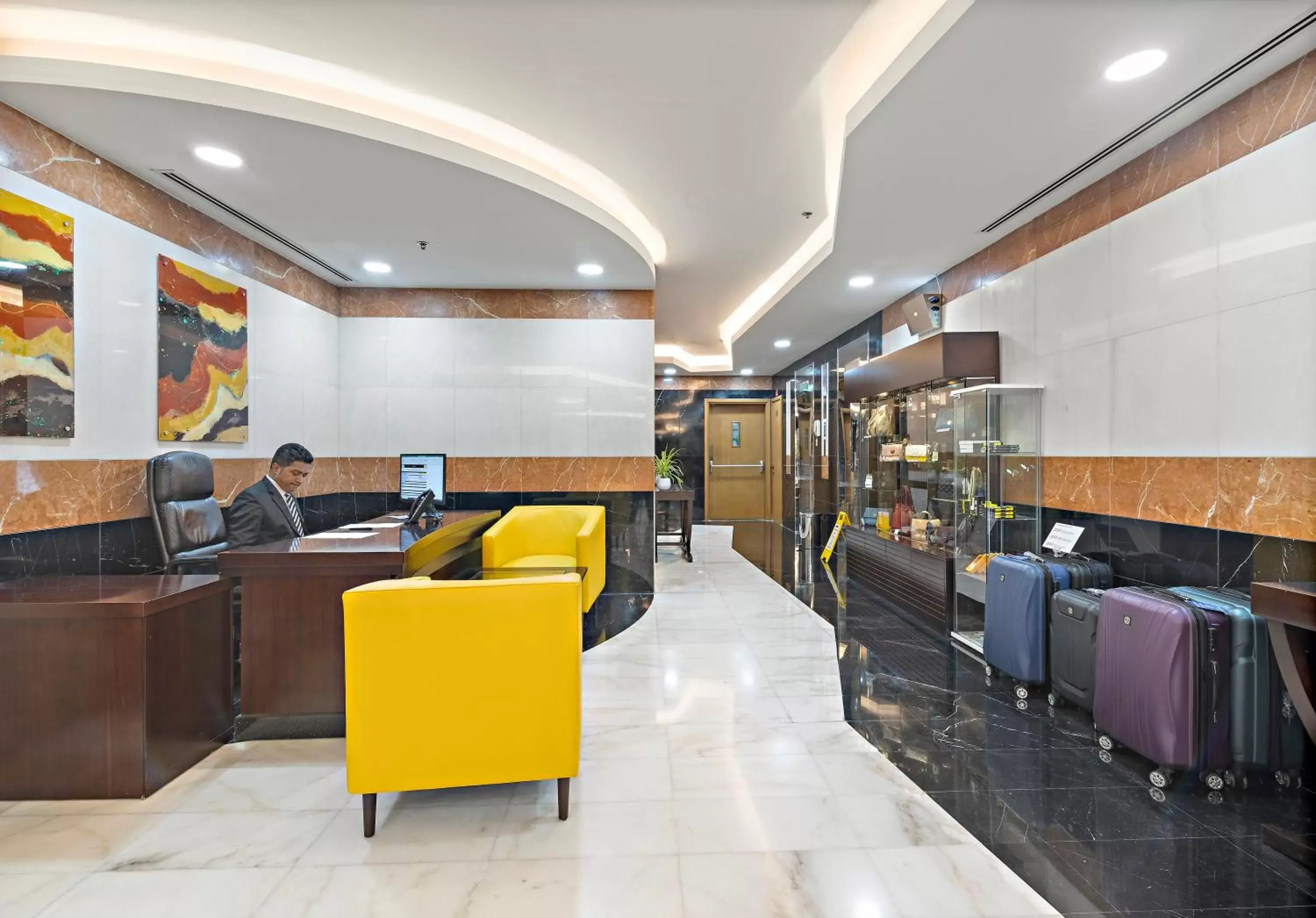 concierge, Lobby/Reception in Al Khoory Hotel Apartments Al Barsha