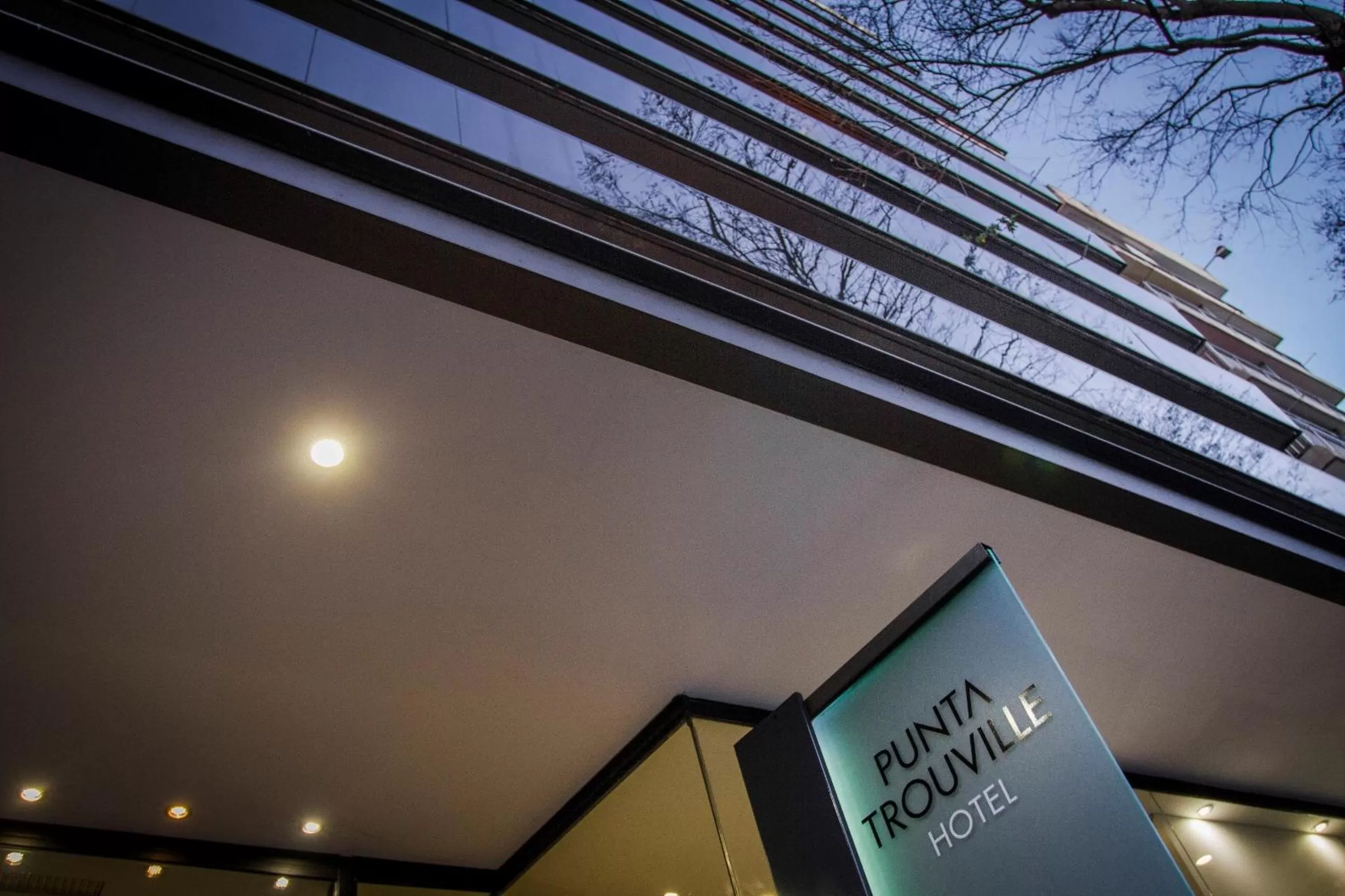 Facade/entrance in Punta Trouville Hotel