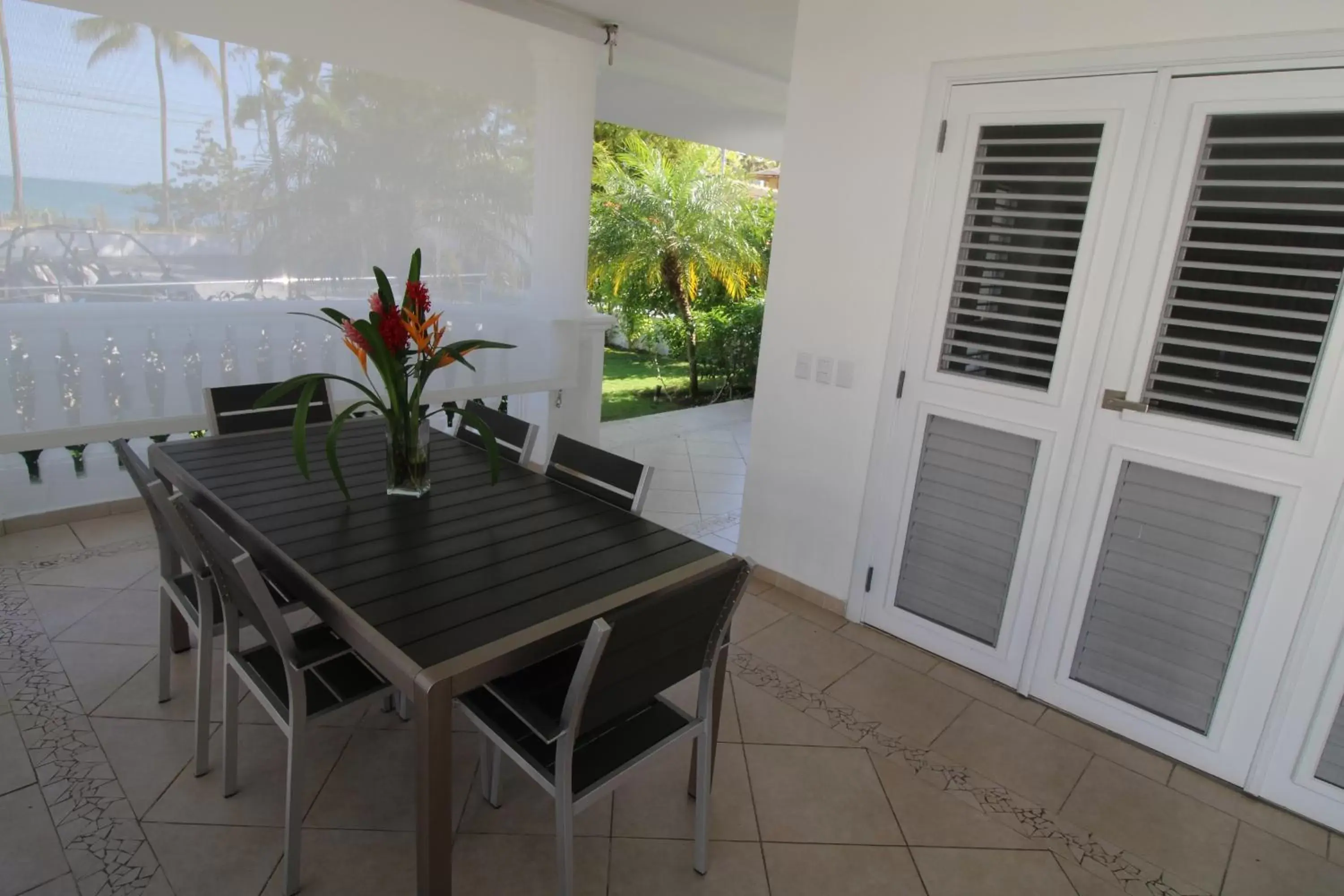 Balcony/Terrace in Albachiara Hotel - Las Terrenas