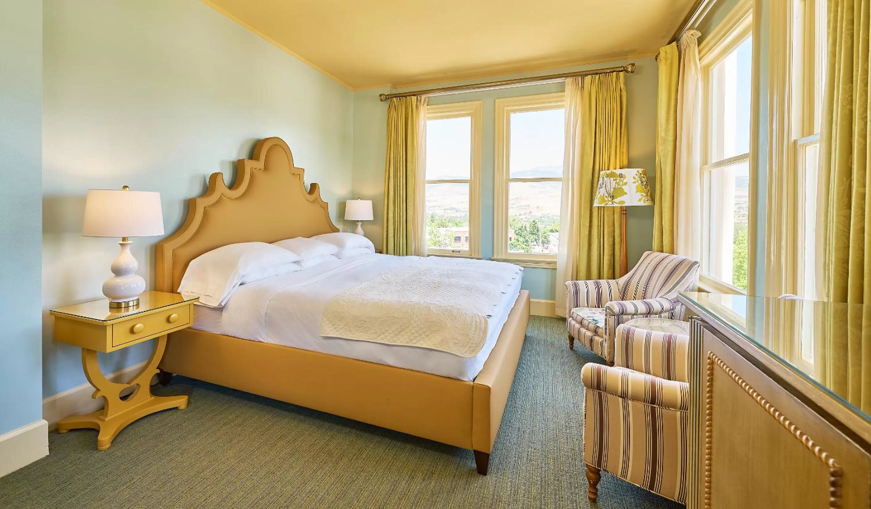 Bed in Ashland Springs Hotel