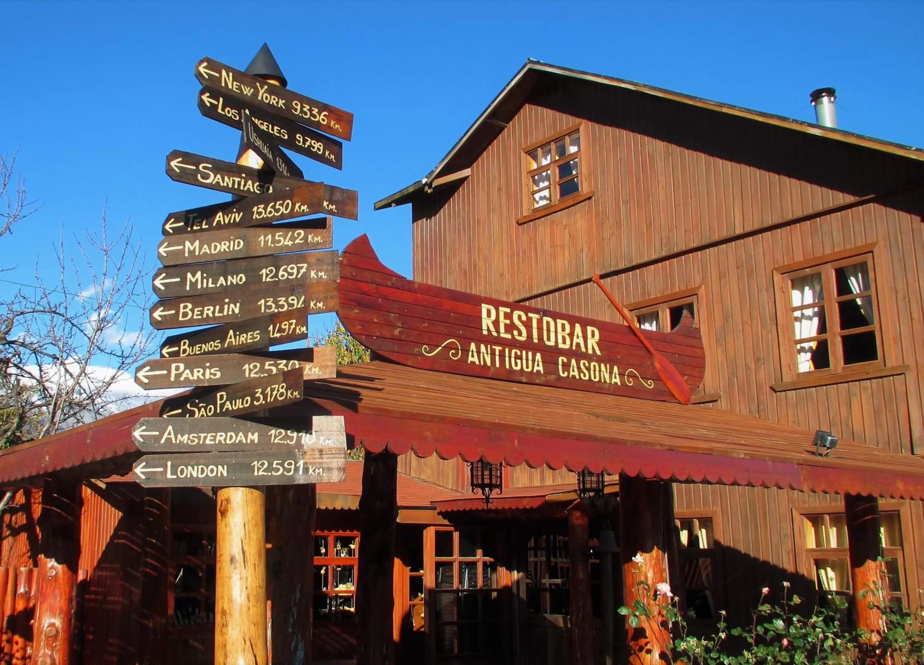 Decorative detail in Hotel Antigua Casona Patagonia