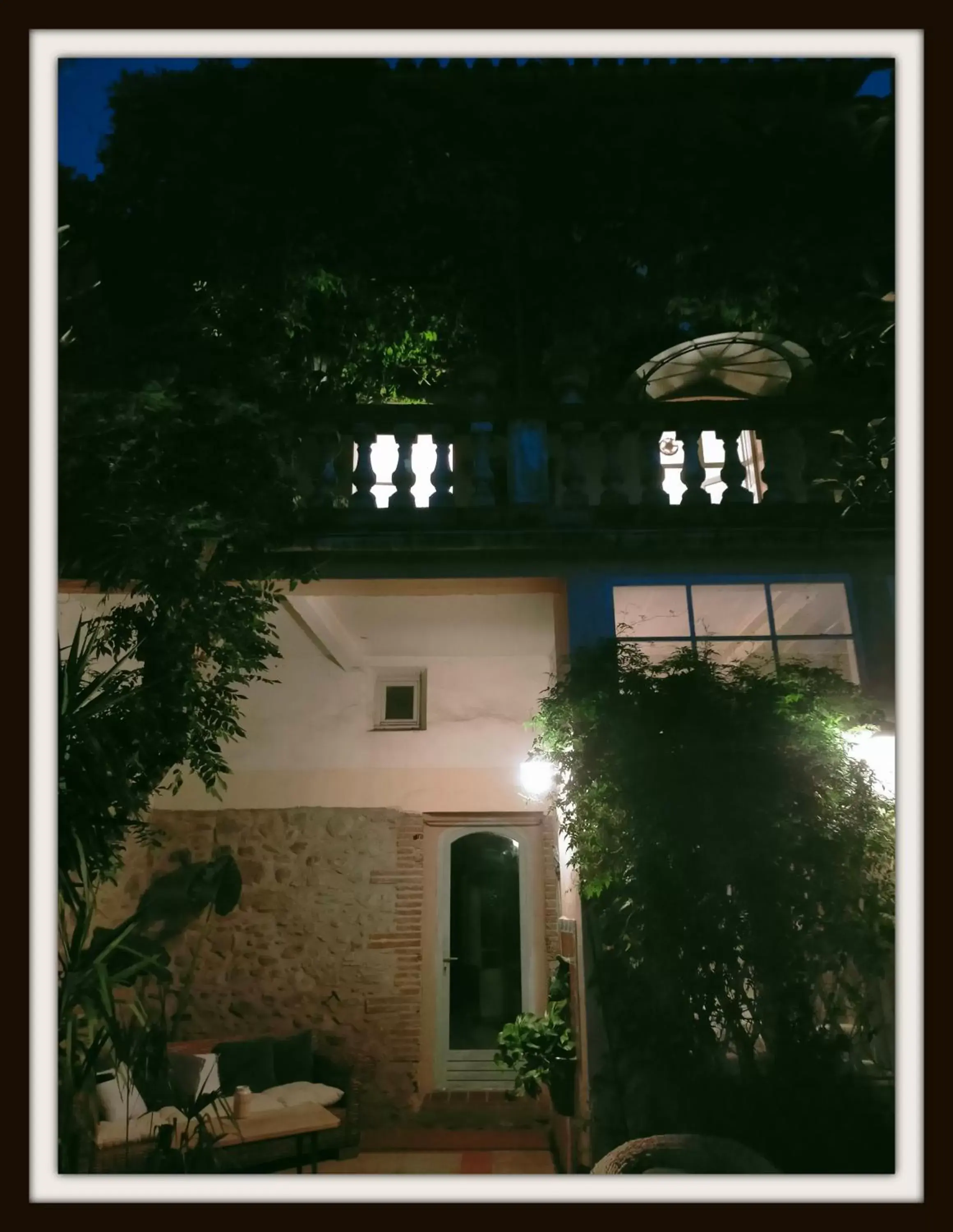 Inner courtyard view, Property Building in La Belle dAme