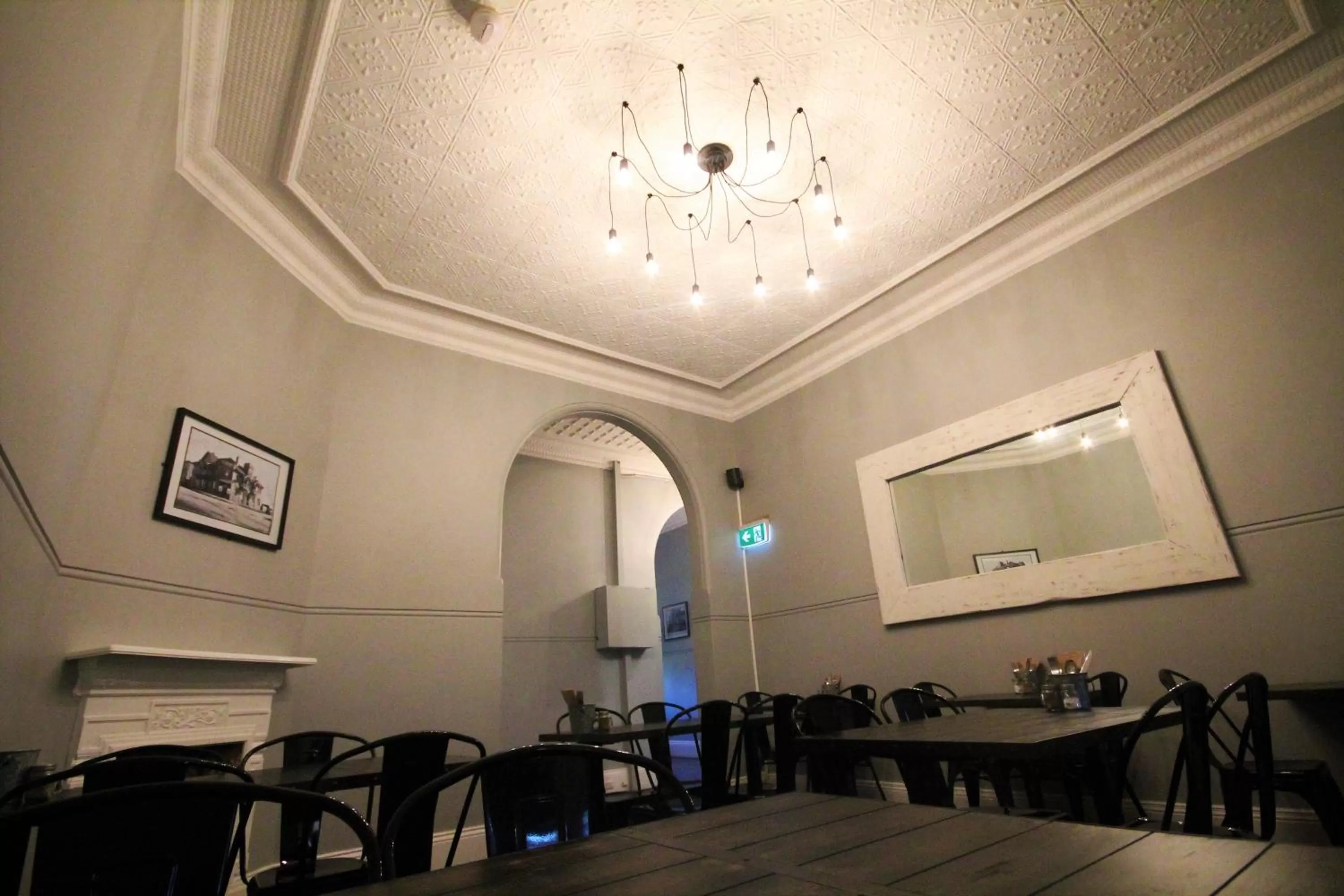 Dining area in Abermain Hotel