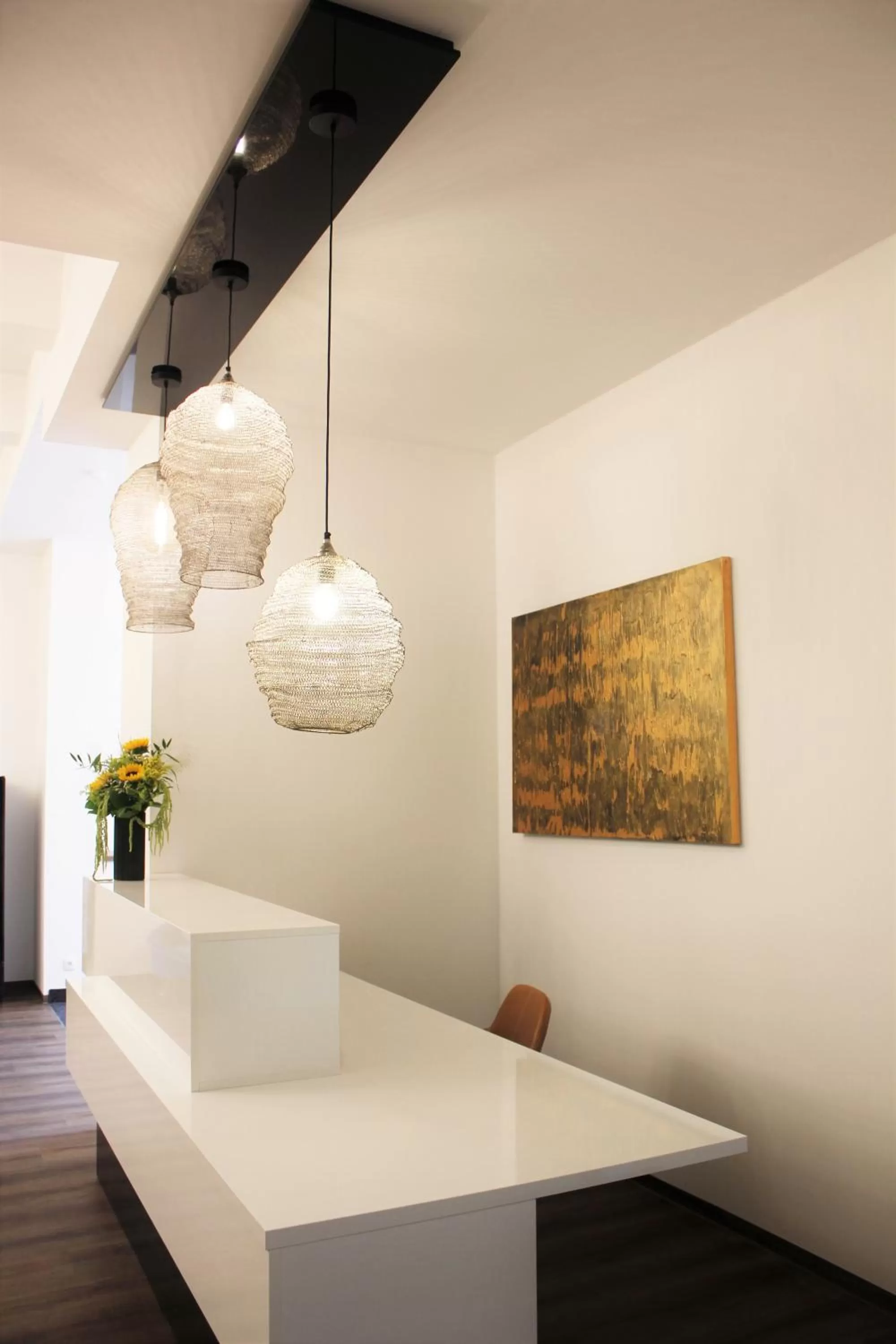 Lobby or reception in City Hotel Bamberg