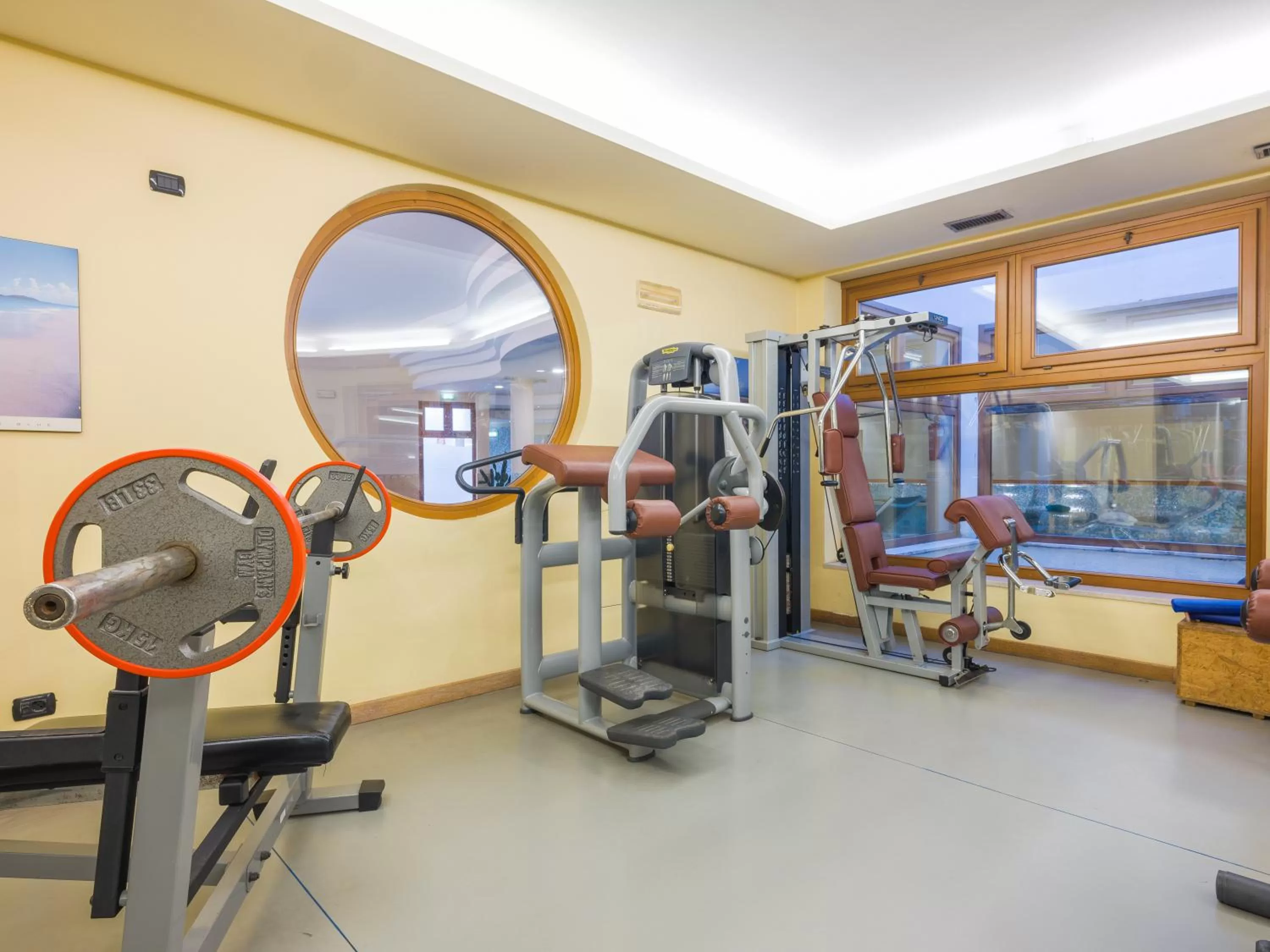 Fitness centre/facilities in Active Hotel Paradiso