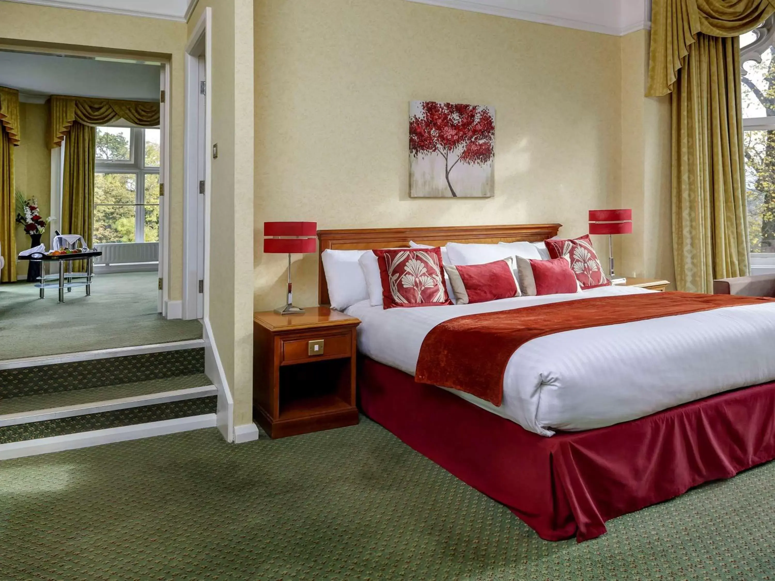 Photo of the whole room, Bed in Mercure Sheffield Kenwood Hall & Spa