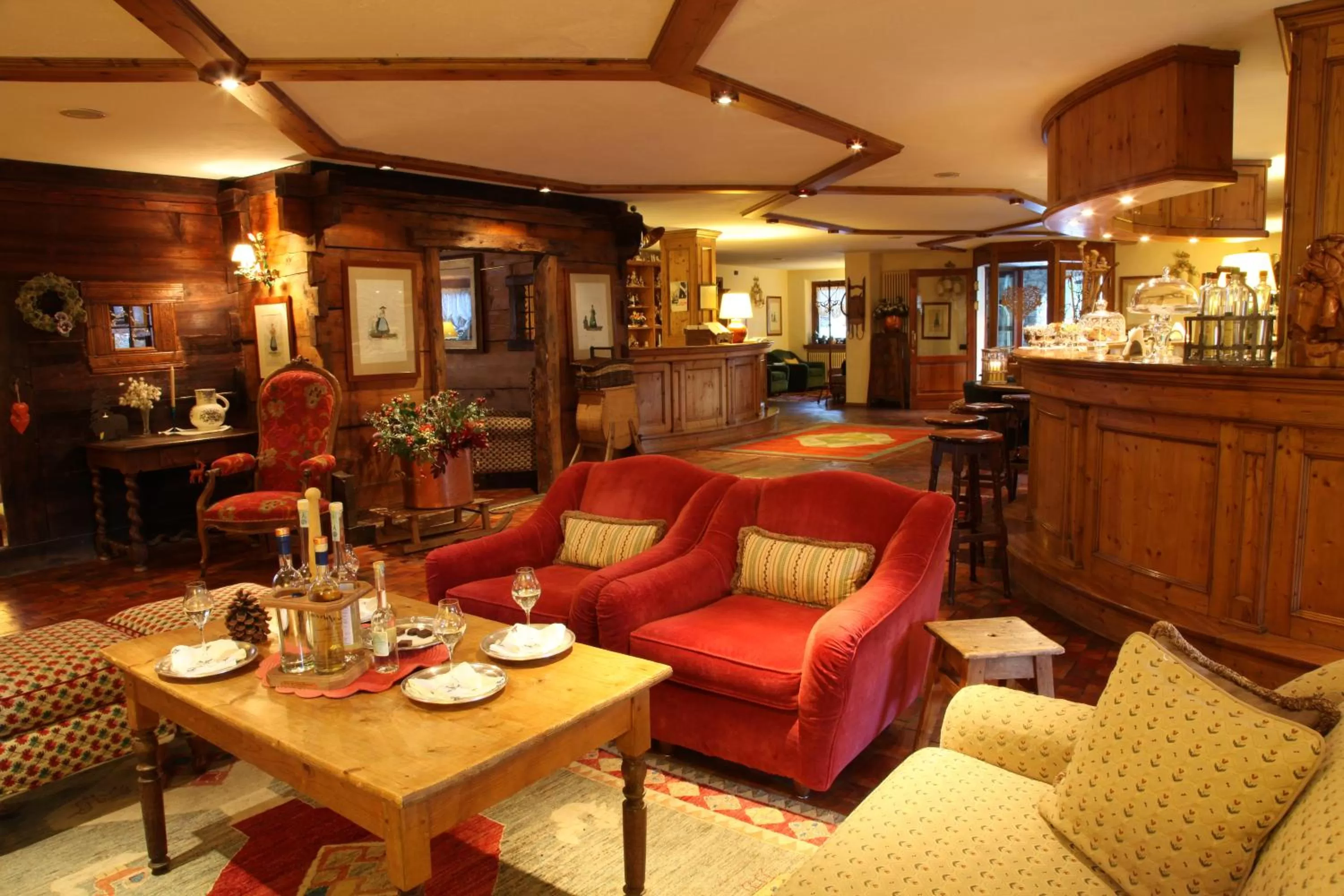 Living room in Auberge de La Maison