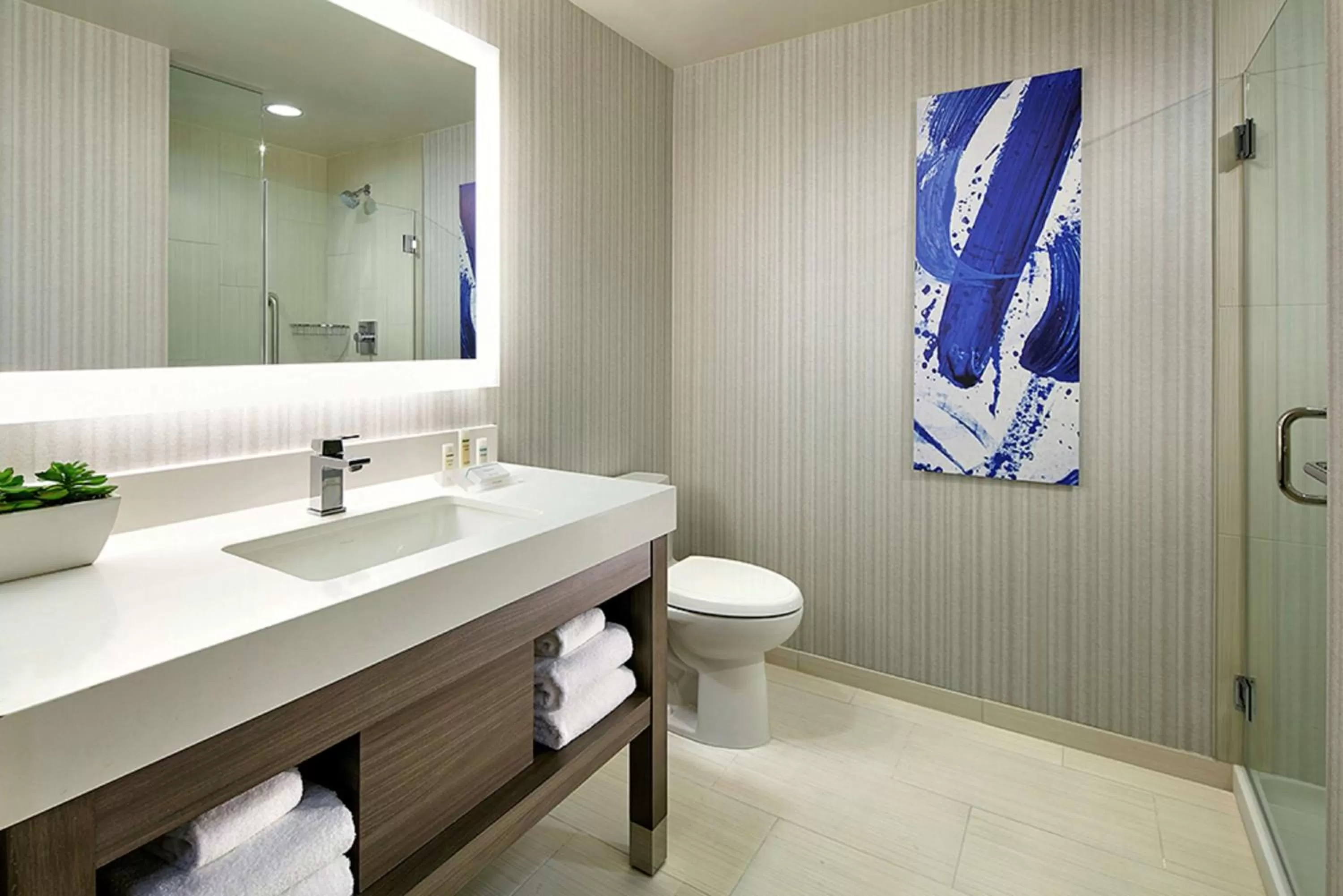 Bathroom in Hilton Garden Inn San Diego Downtown/Bayside, CA