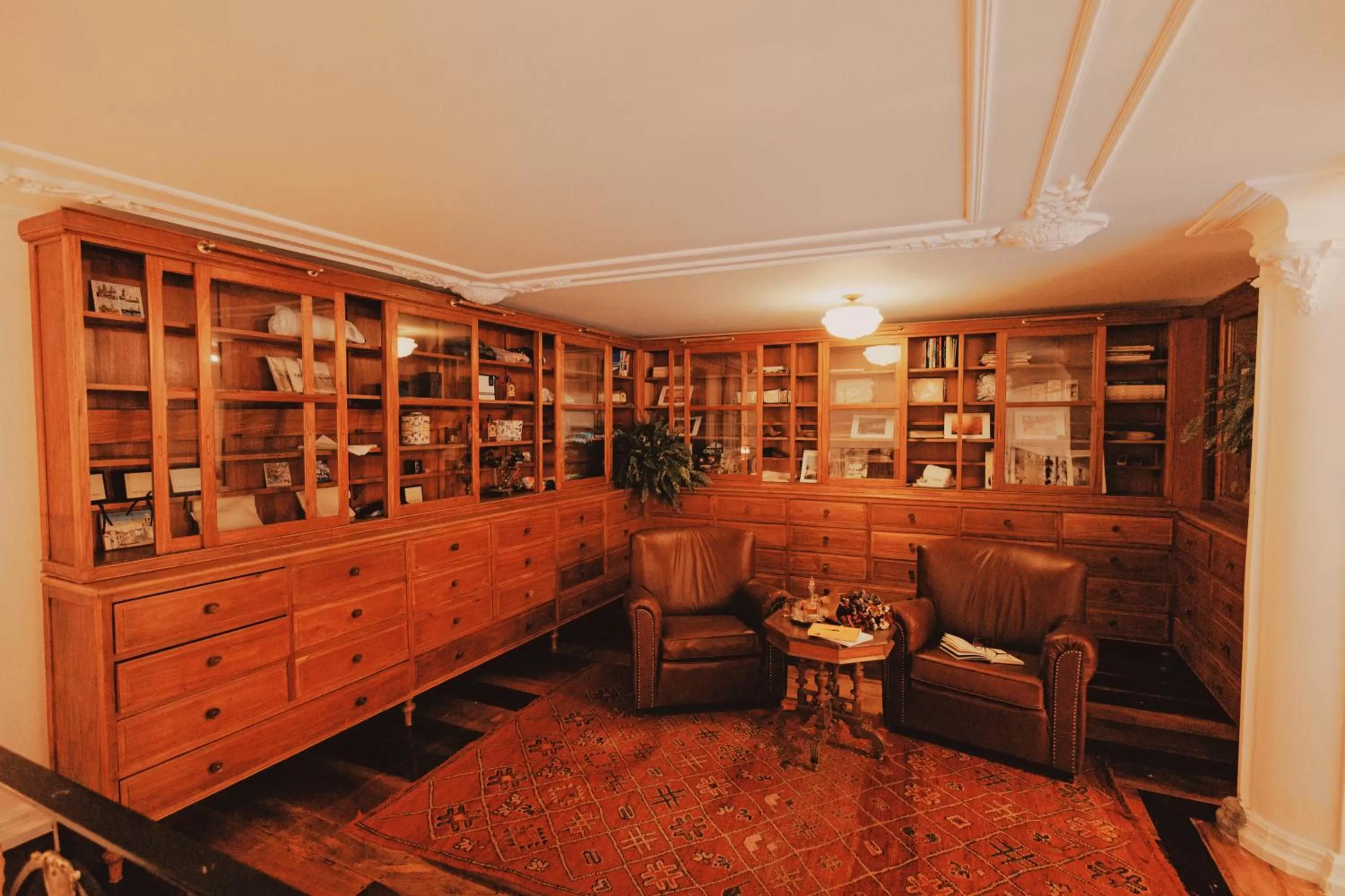 Library in Hotel Boutique Quinta das Videiras