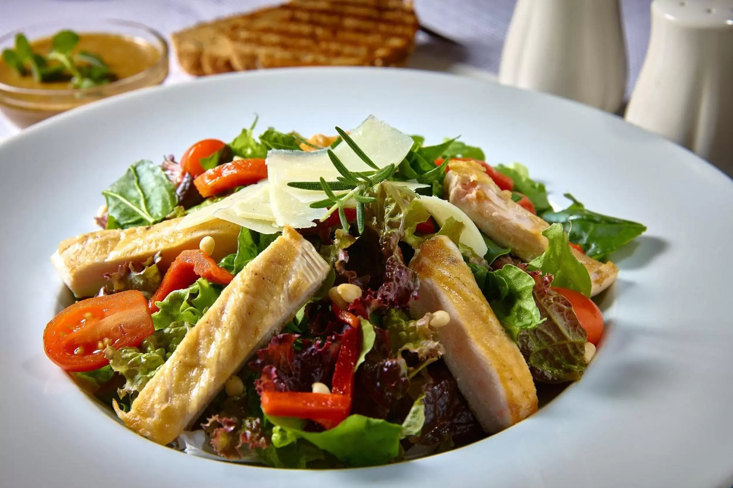 Food close-up in Atrion Hotel Food close-up in Atrion Hotel