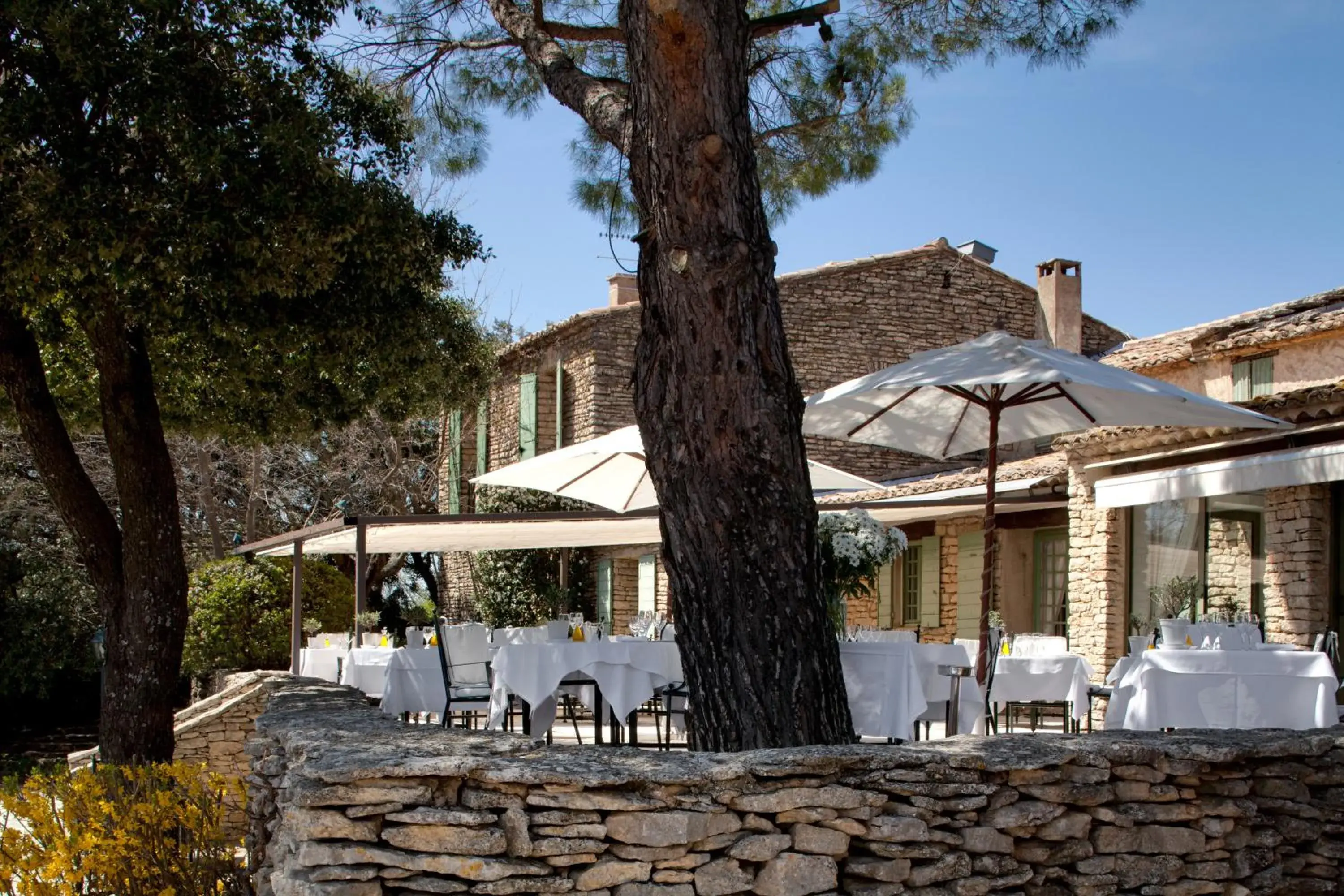 Restaurant/places to eat, Property Building in Hotel Les Bories & Spa
