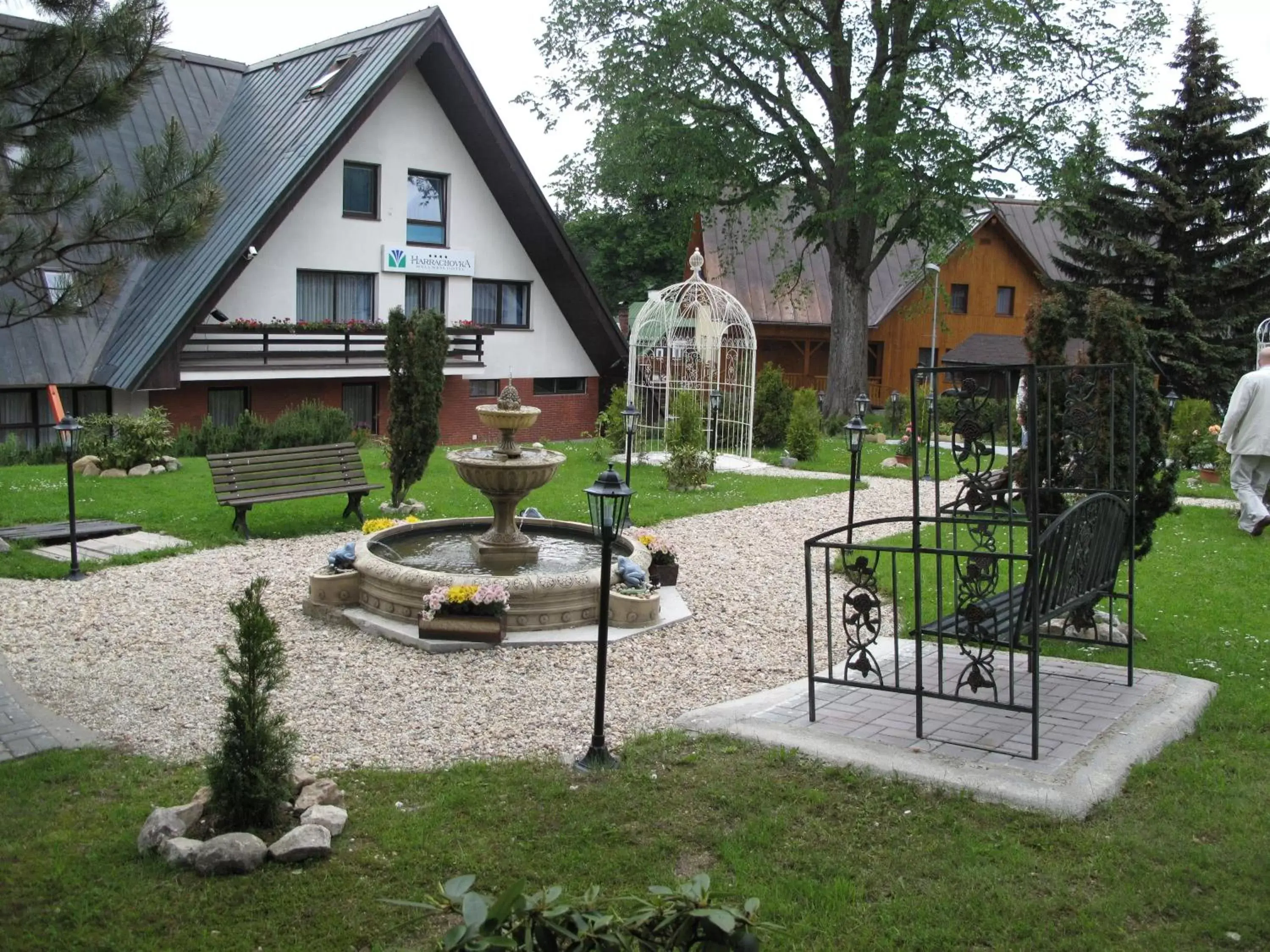 Garden in Wellness hotel Harrachovka