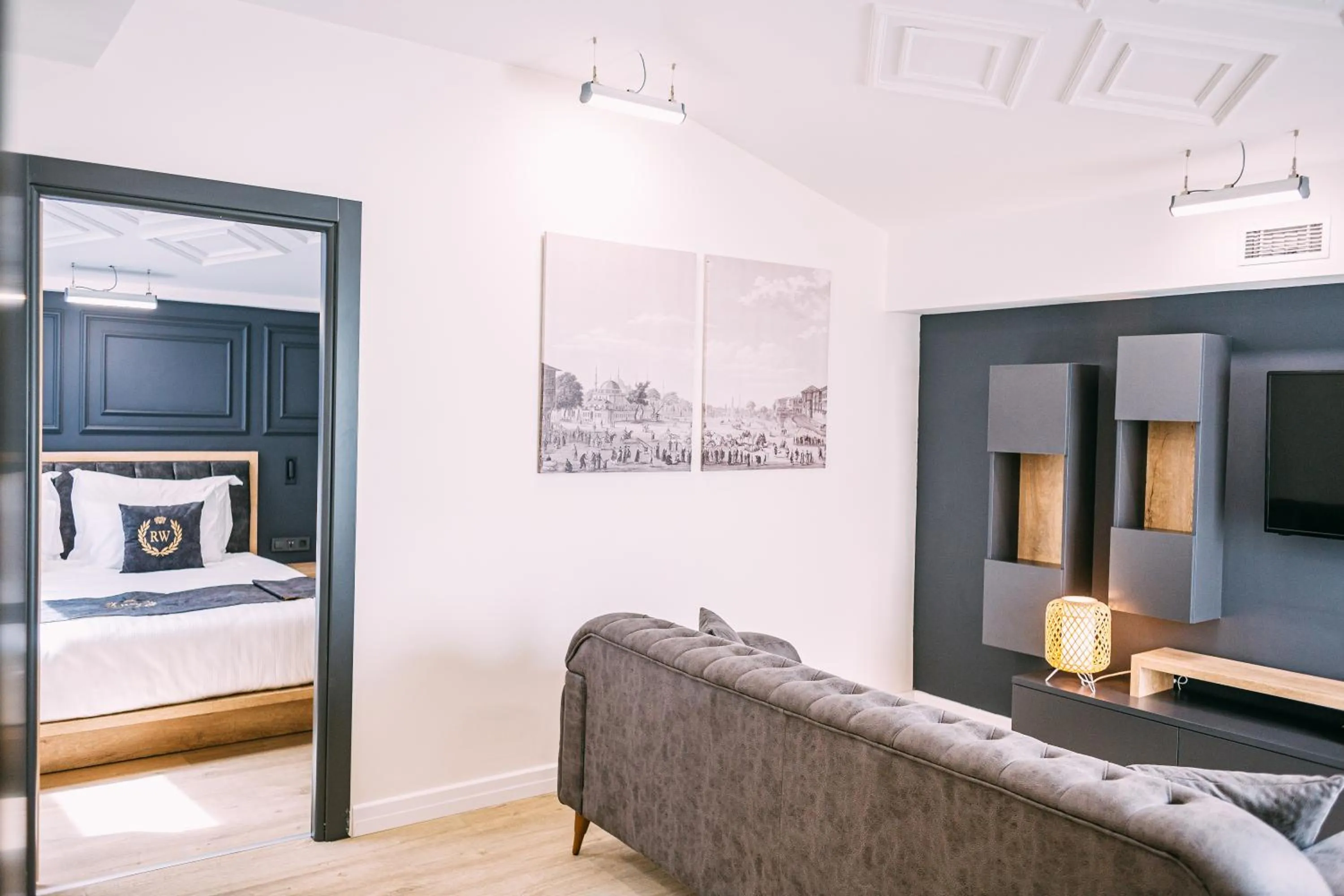 Bed in RW BOUTIQUE HOTEL