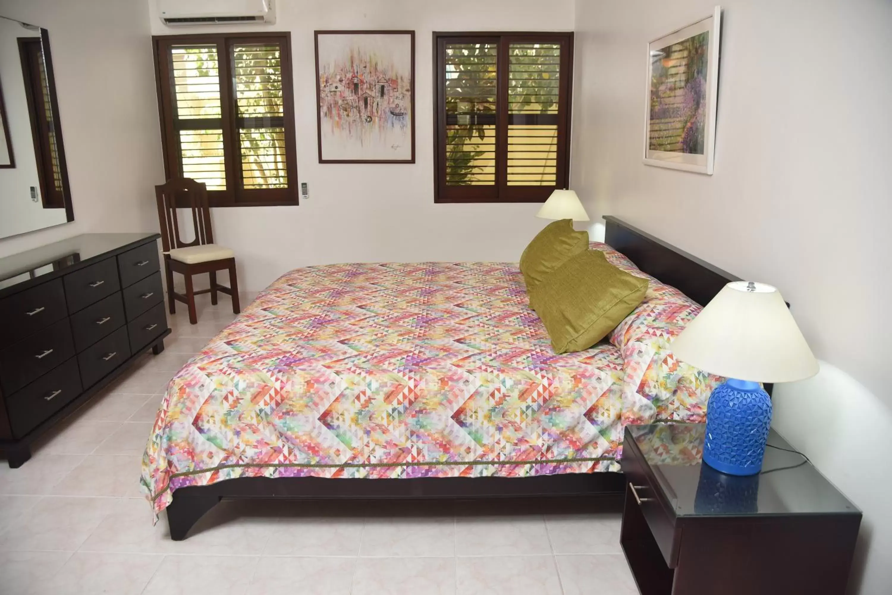 Bedroom, Bed in Cabarete Palm Beach Condos