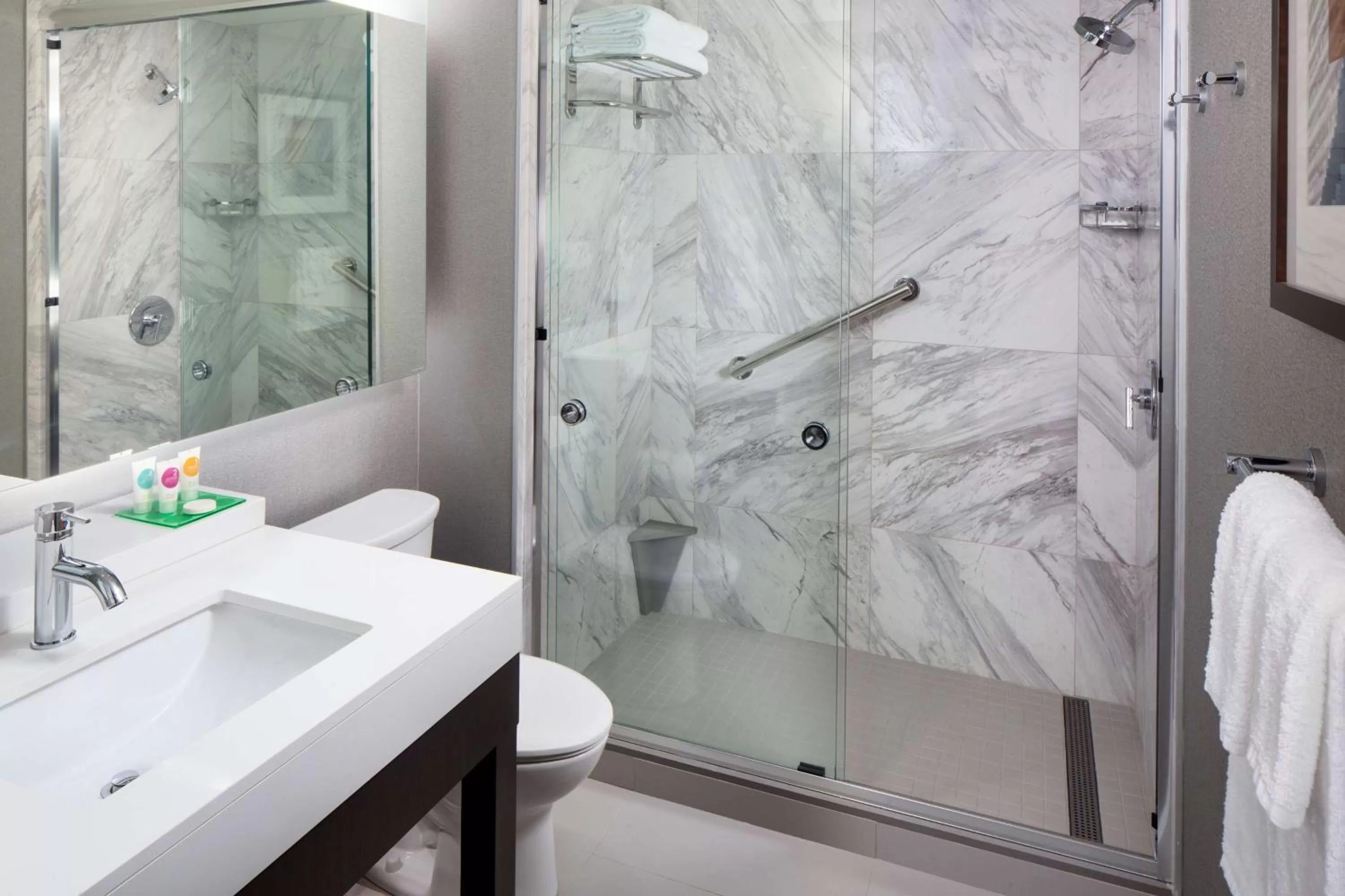 Bathroom in Hyatt Place Poughkeepsie - Hudson Valley