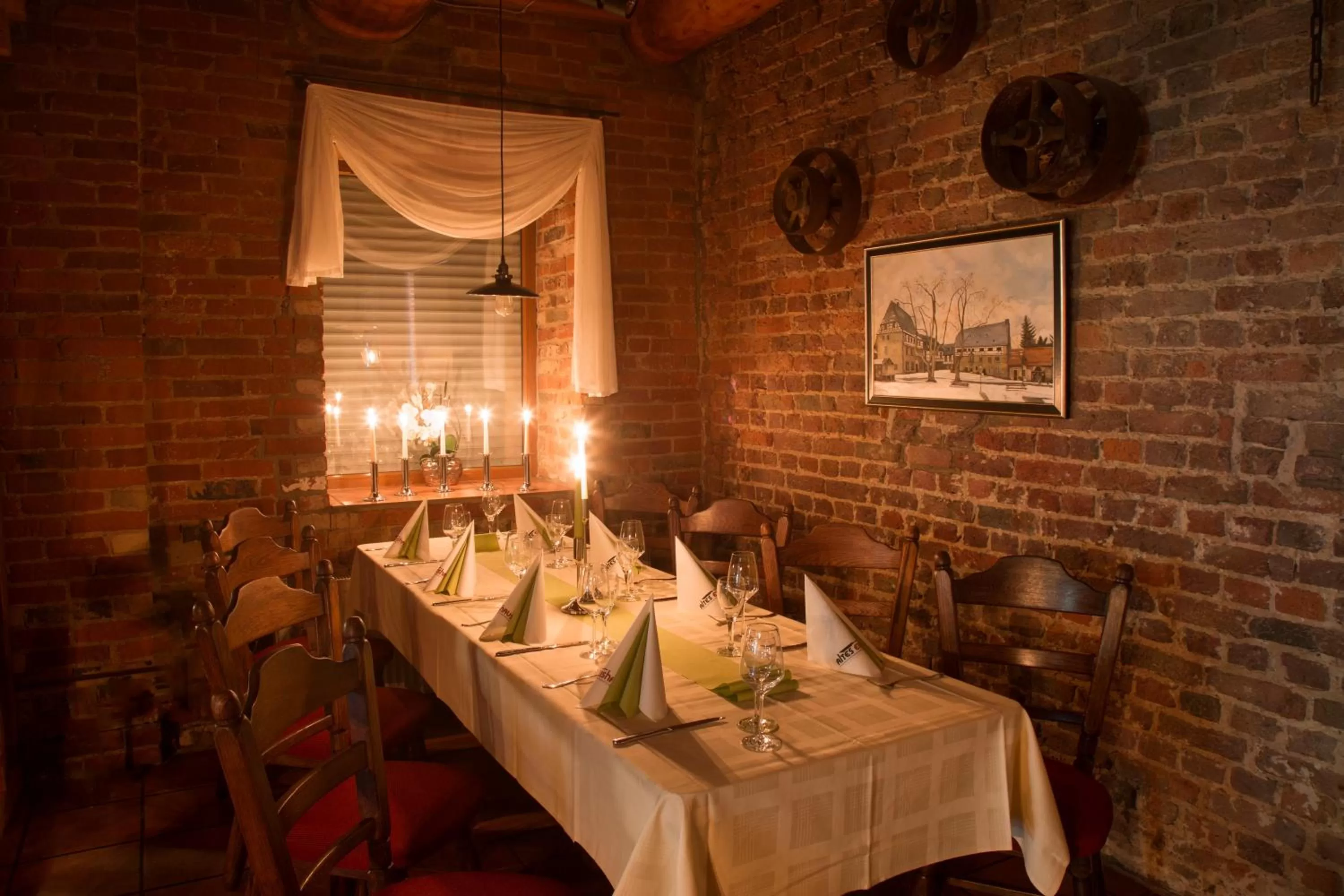 Decorative detail in Altes Eishaus, Hotel & Restaurant