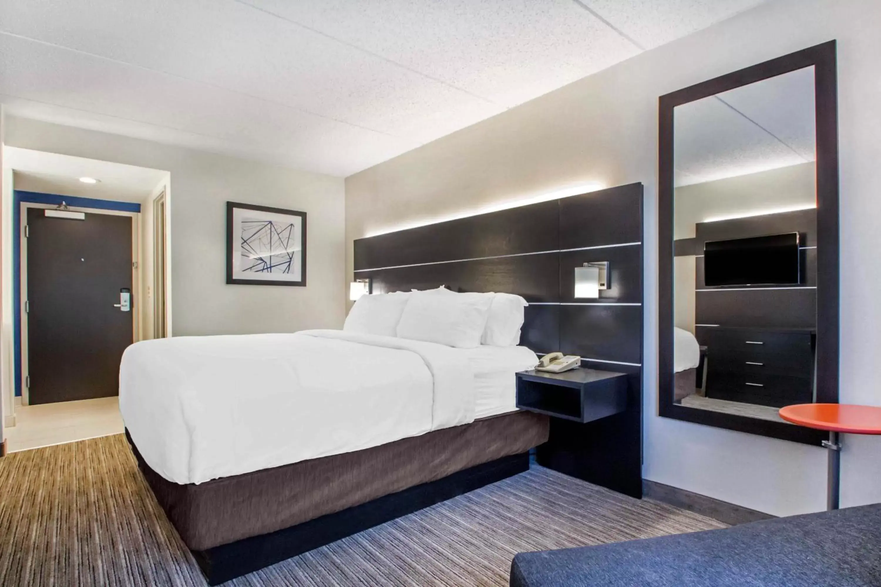 Photo of the whole room, Bed in Holiday Inn Express & Suites - Albany Airport - Wolf Road, an IHG Hotel