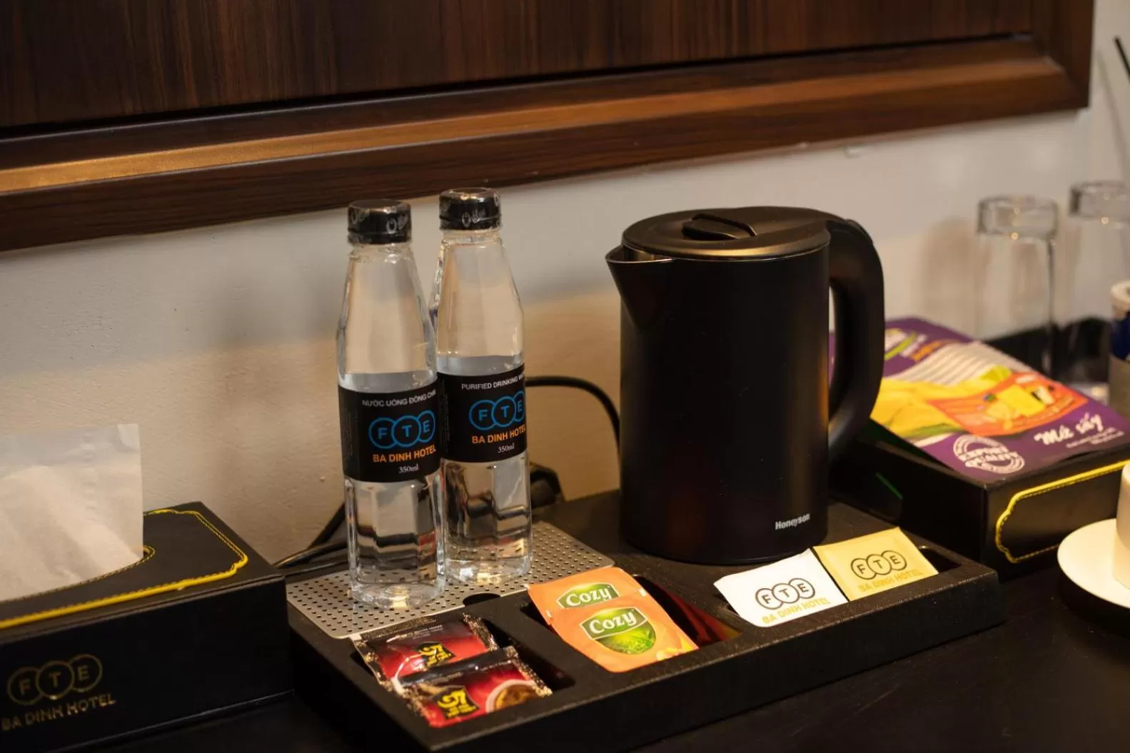 Coffee/tea facilities in FTE Ba Dinh Hotel