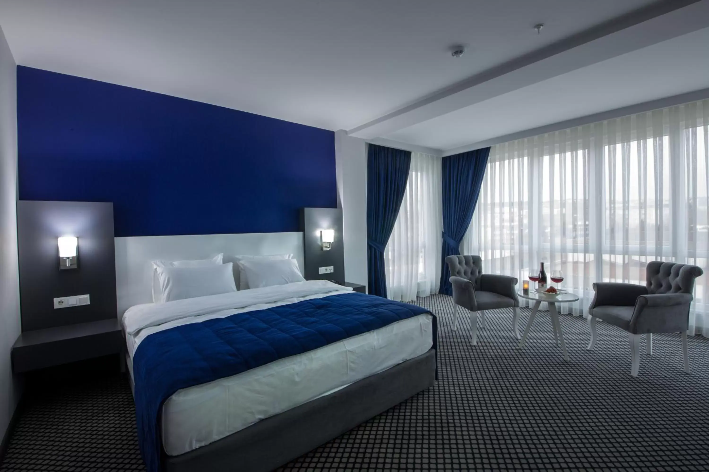 Shower, Bed in Cavit Duvan Prestige Hotel