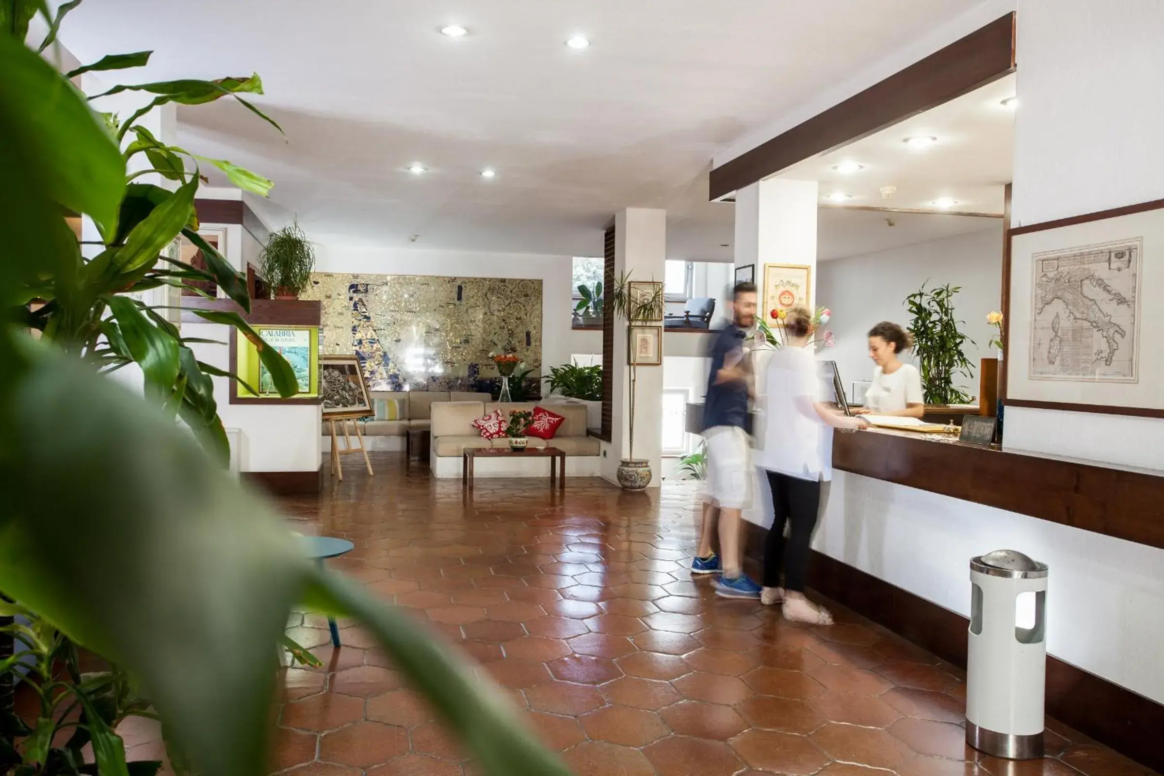 Lobby or reception, Lobby/Reception in Grand Hotel De Rose