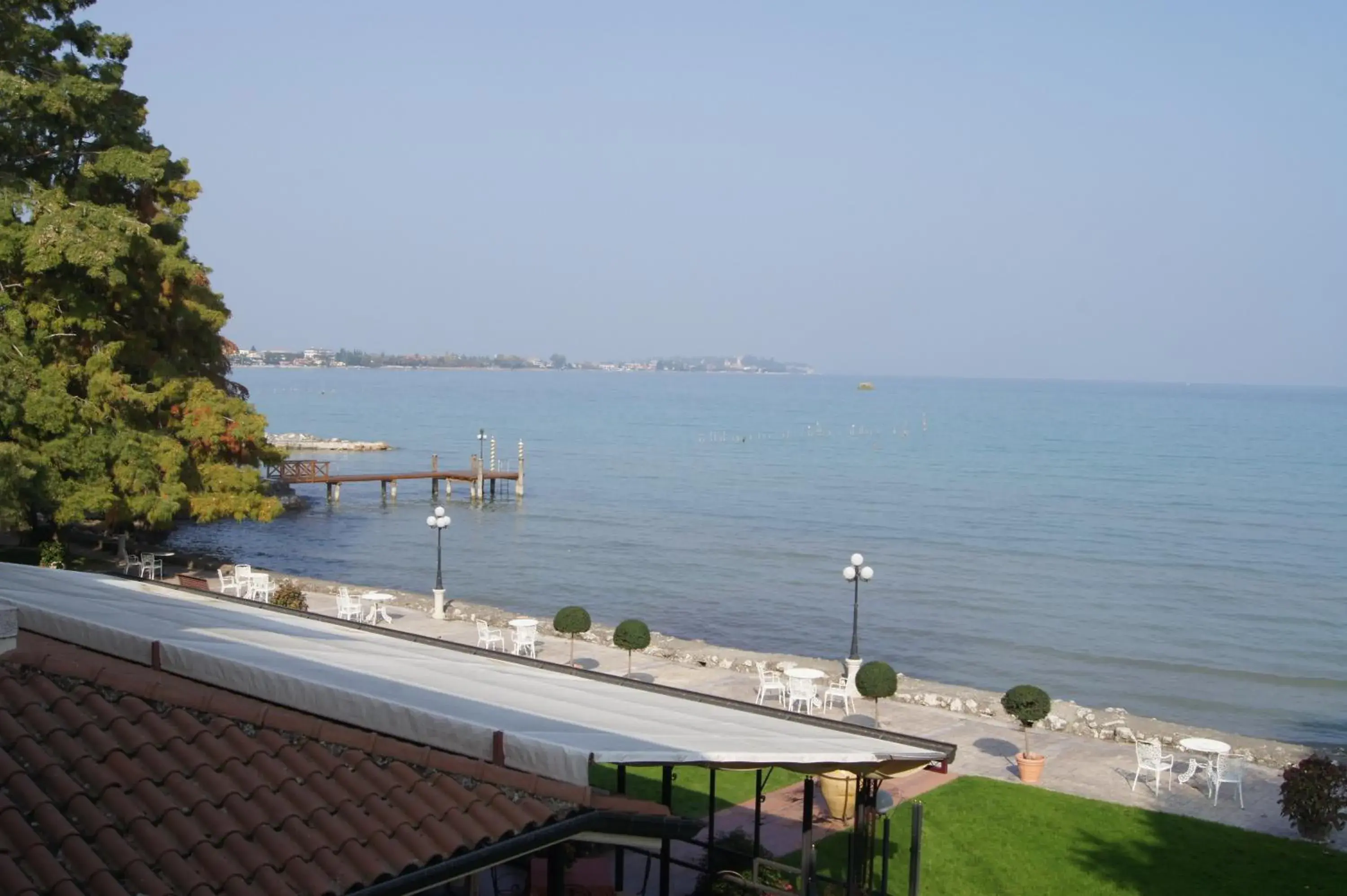 Beach, Sea View in Hotel Lugana Parco Al Lago
