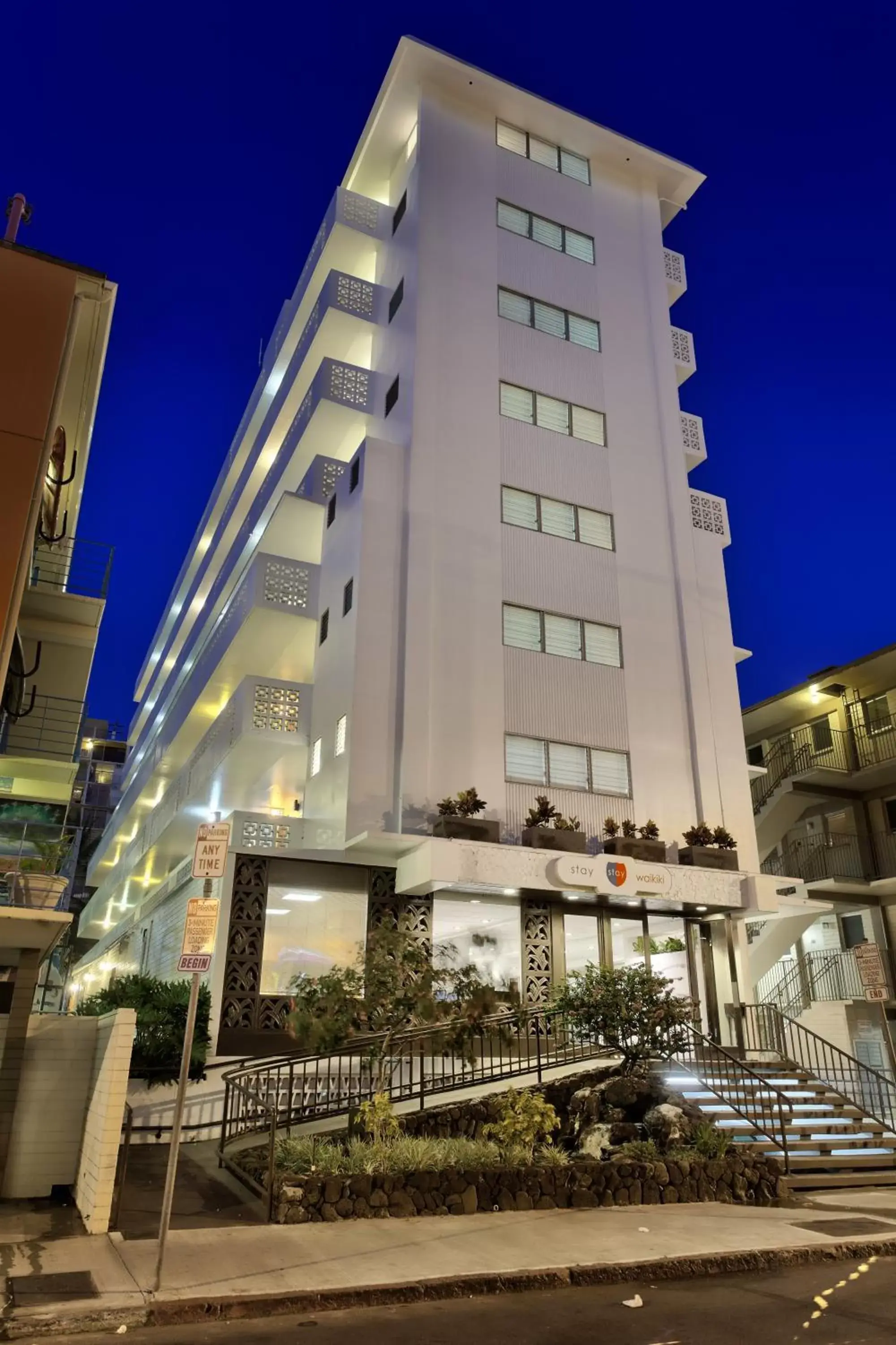 Facade/entrance, Property Building in Stay Hotel Waikiki