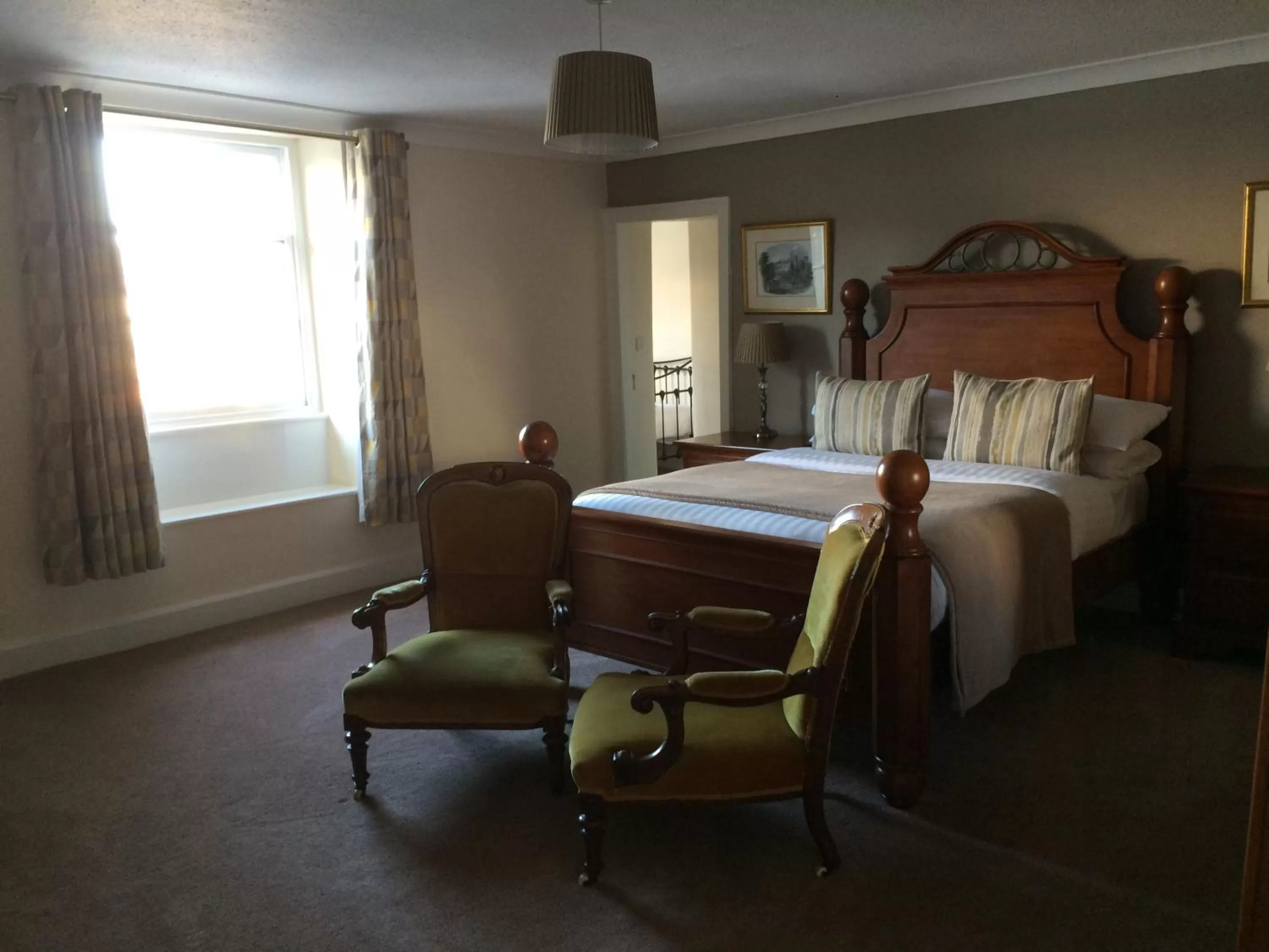 Bed in The Eagles Hotel