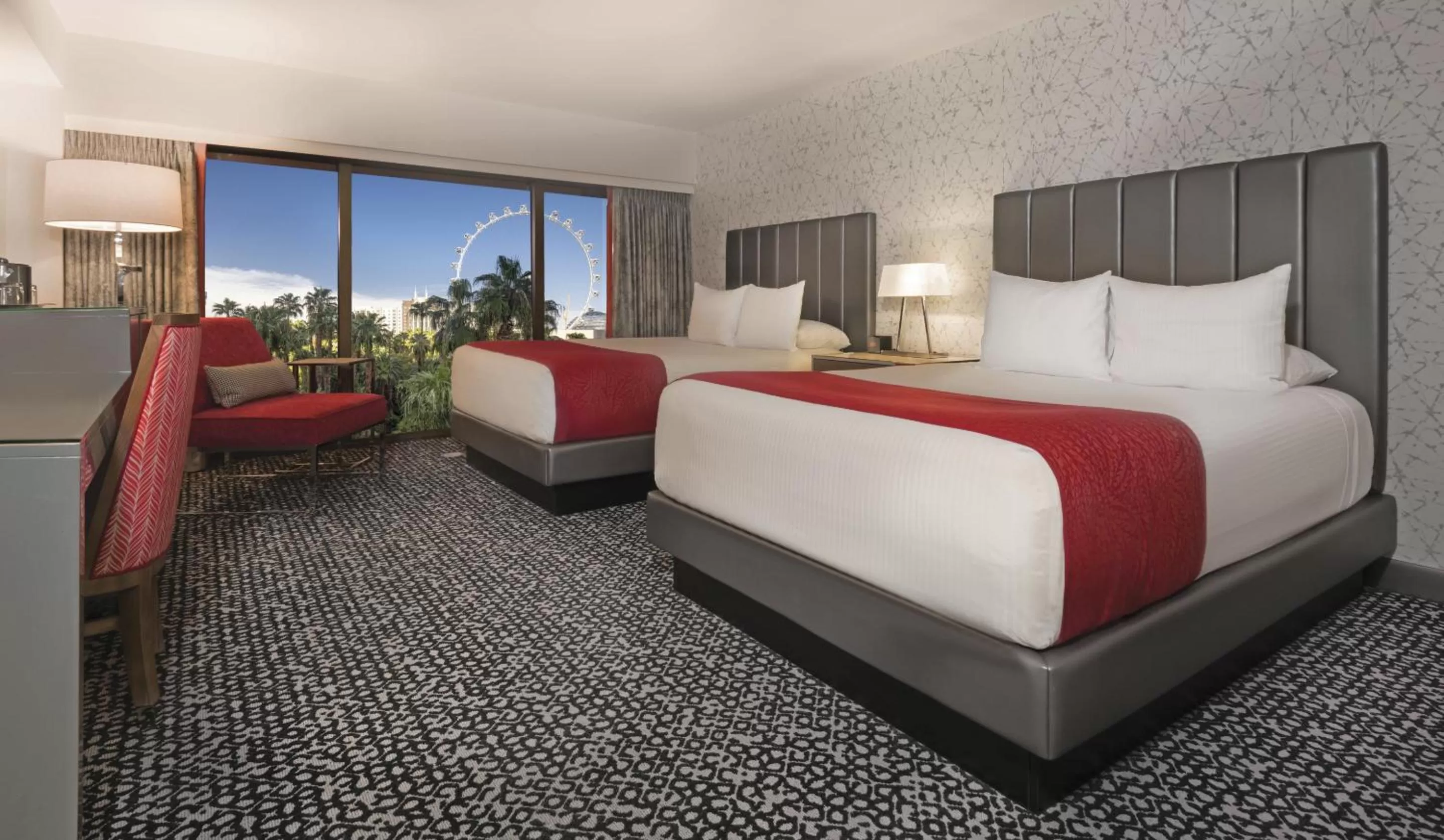 Bedroom, Bed in Flamingo Las Vegas Hotel & Casino