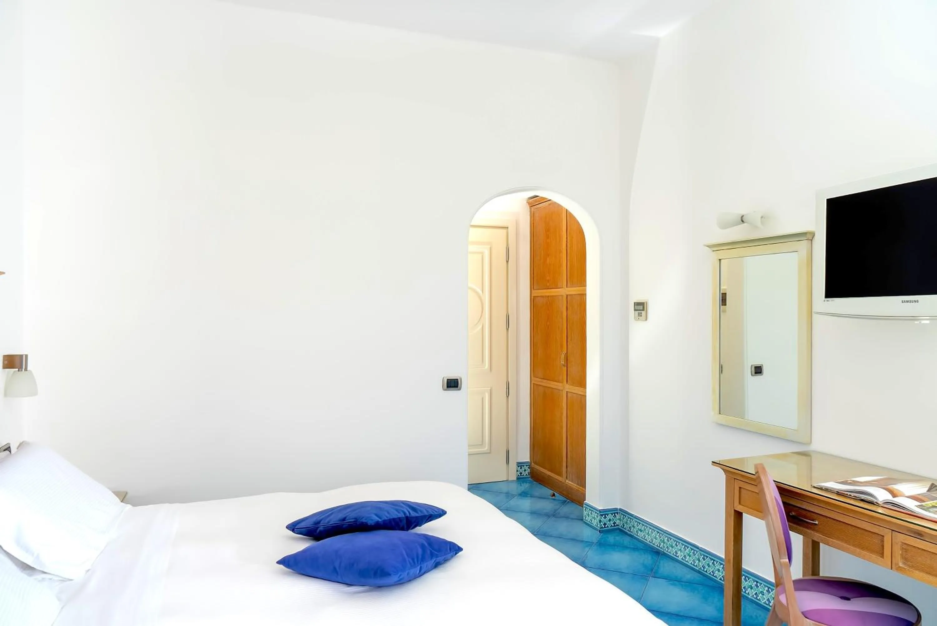 Bed in Hotel La Floridiana