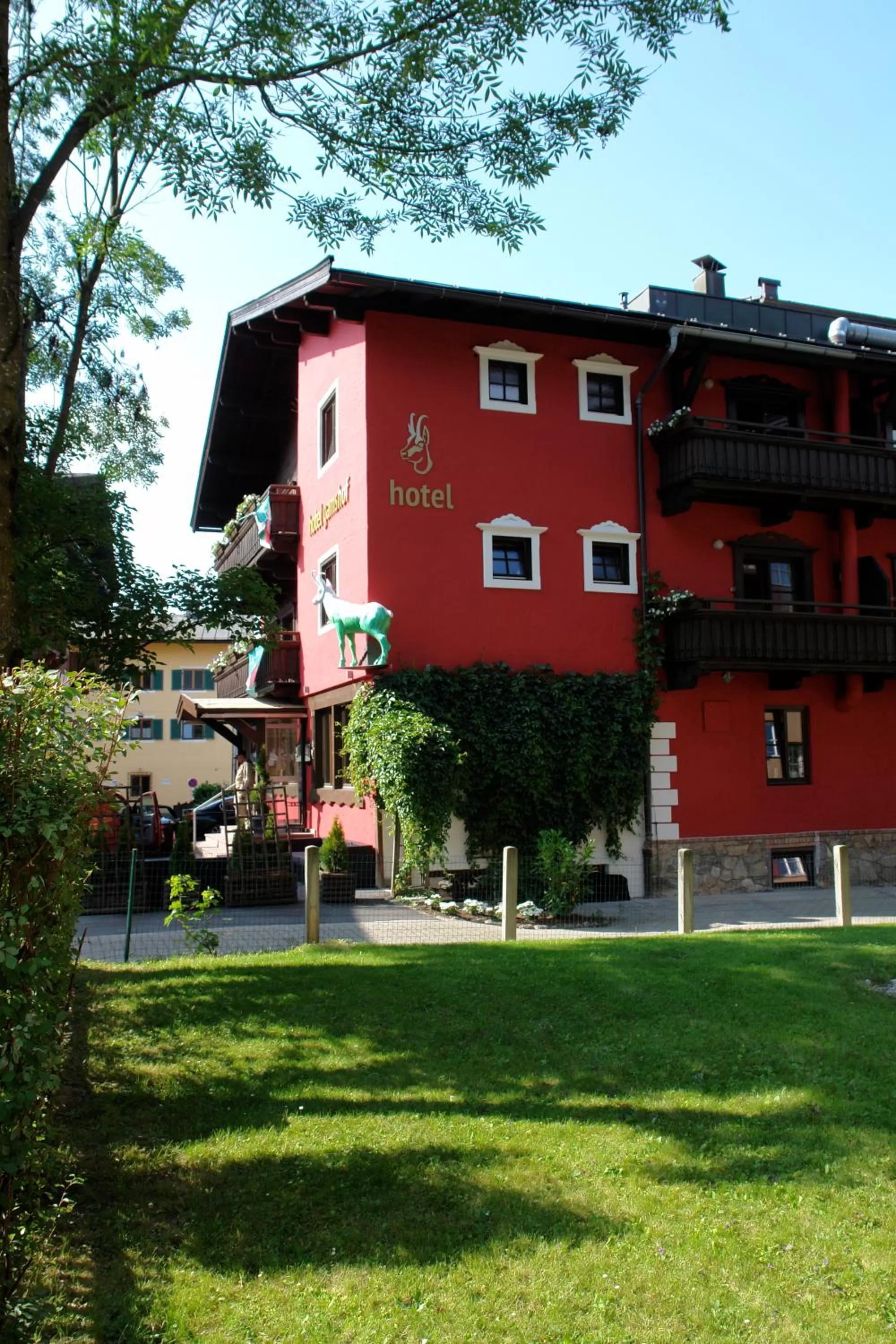 Property building in Hotel Gamshof