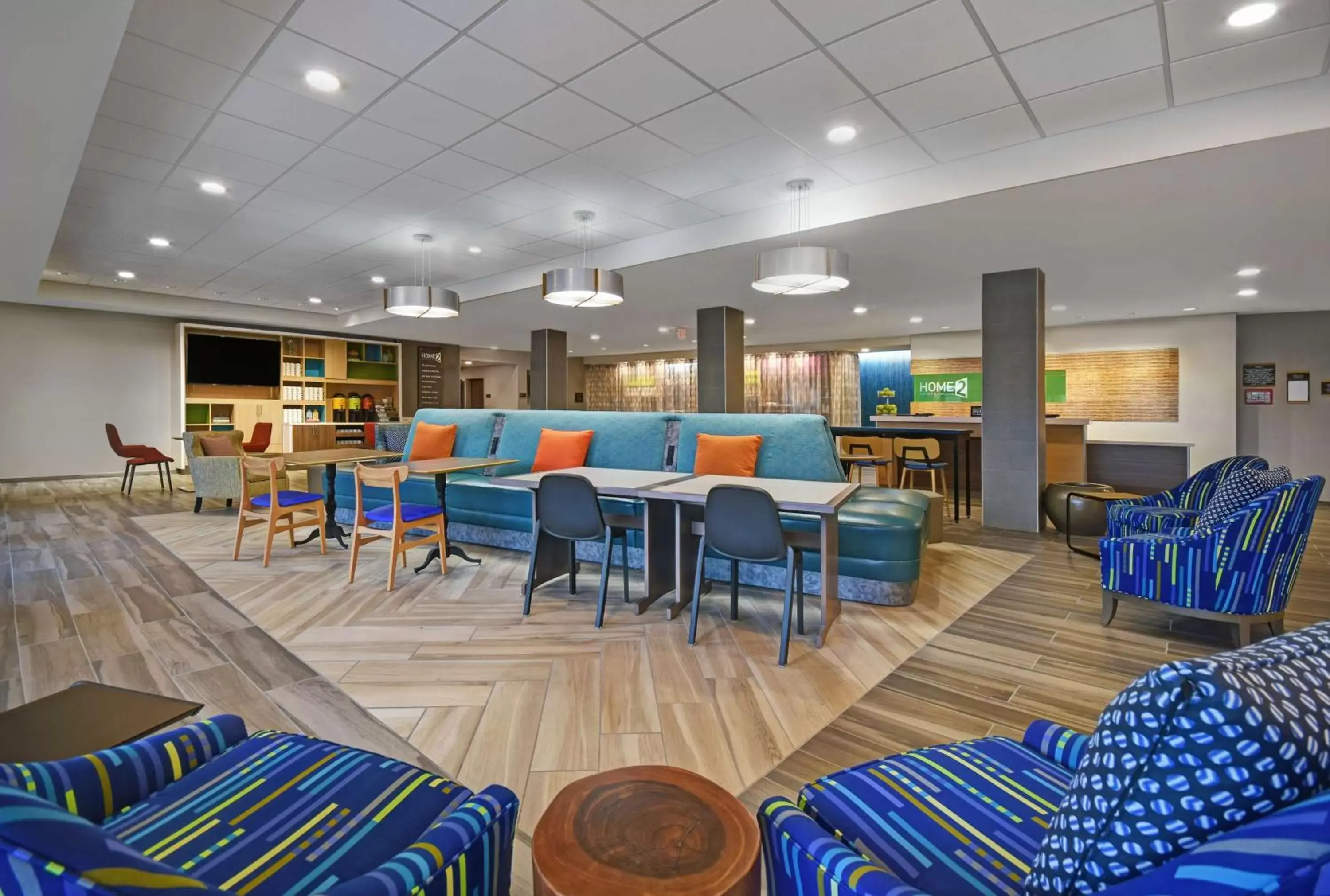 Lobby or reception in Home2 Suites By Hilton Springdale Cincinnati