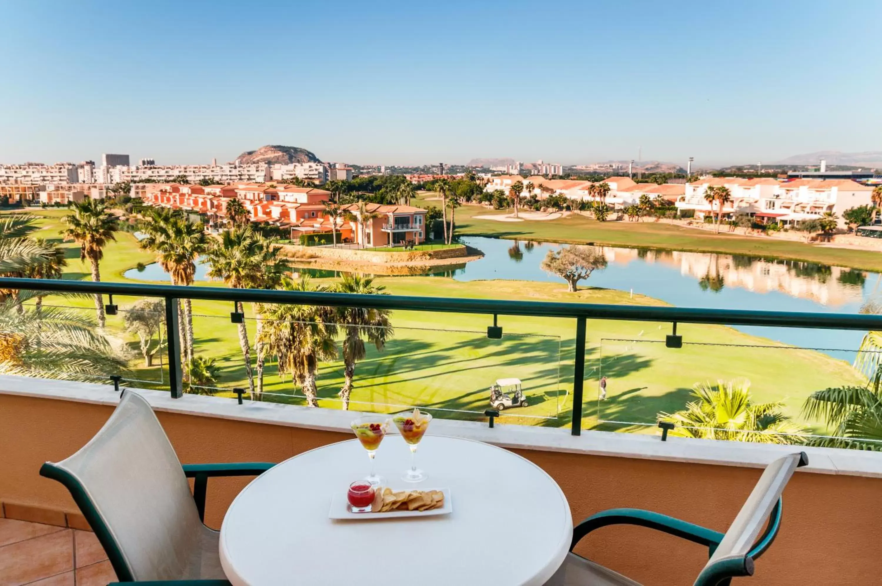 Lake view in Hotel Alicante Golf