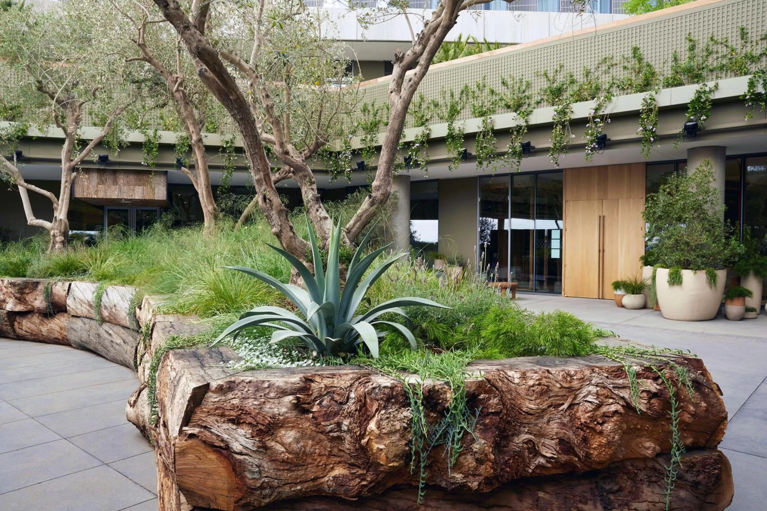 Facade/entrance in 1 Hotel West Hollywood
