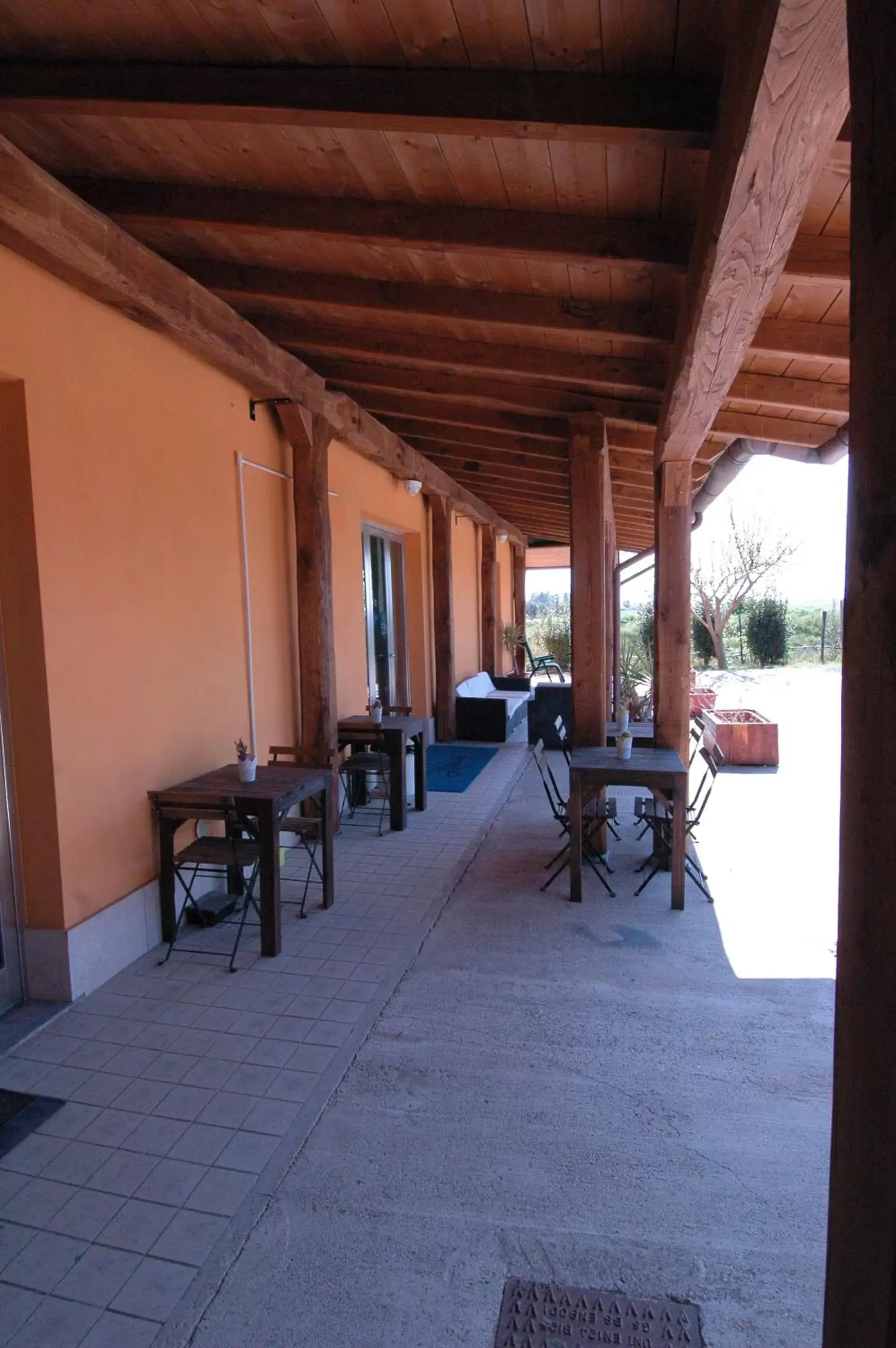 Balcony/Terrace in Albergo Luisss