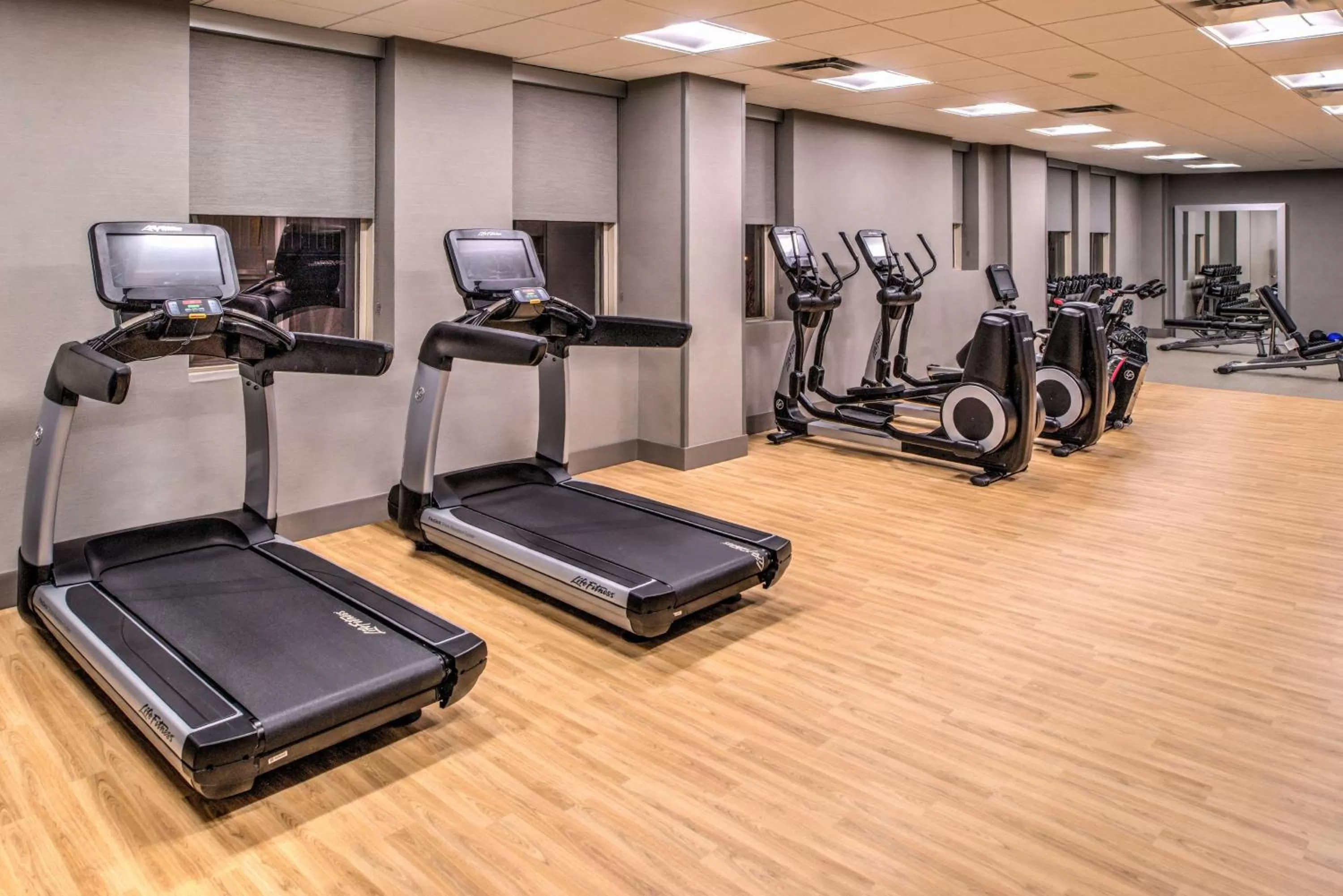 Fitness centre/facilities in DoubleTree by Hilton Utica