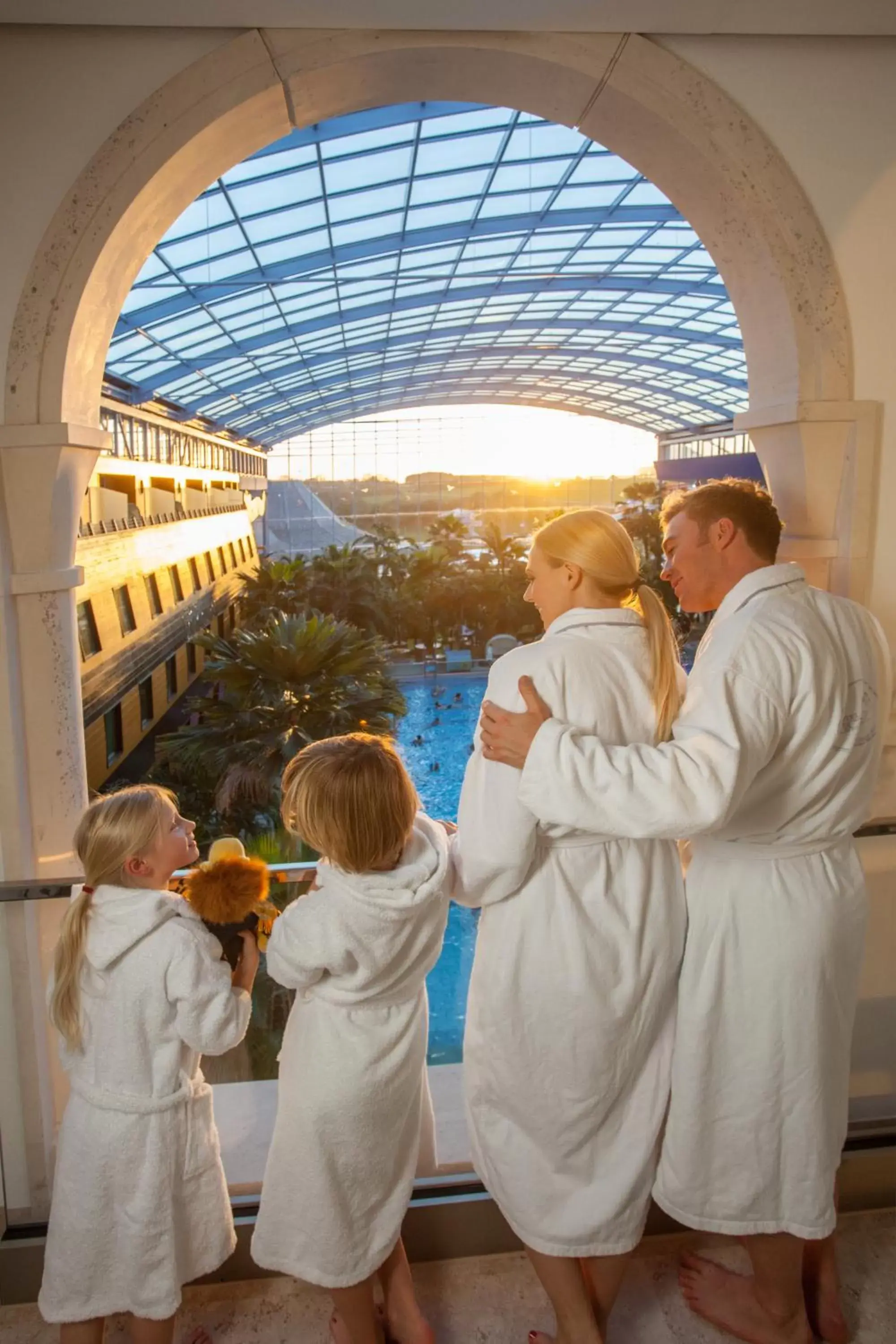 Pool view, Guests in Hotel Victory Therme Erding