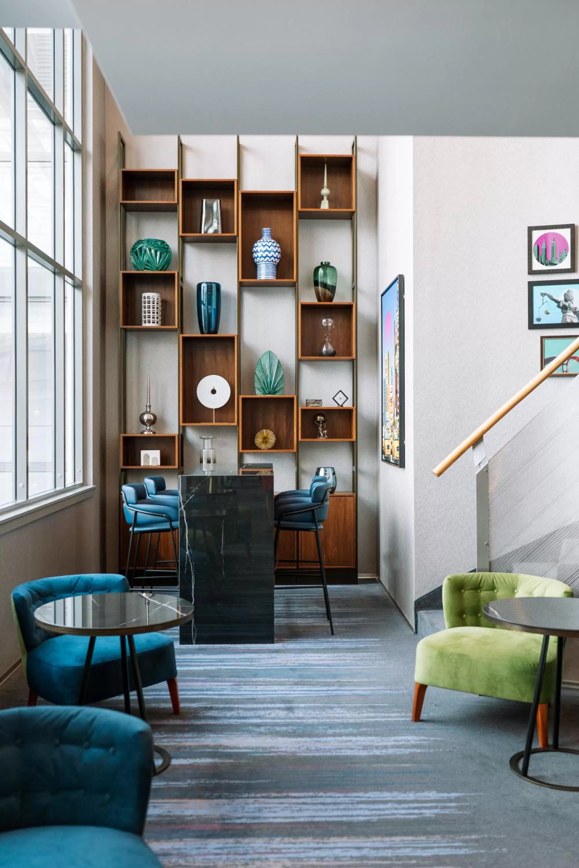 Lounge or bar in Hilton Frankfurt City Centre