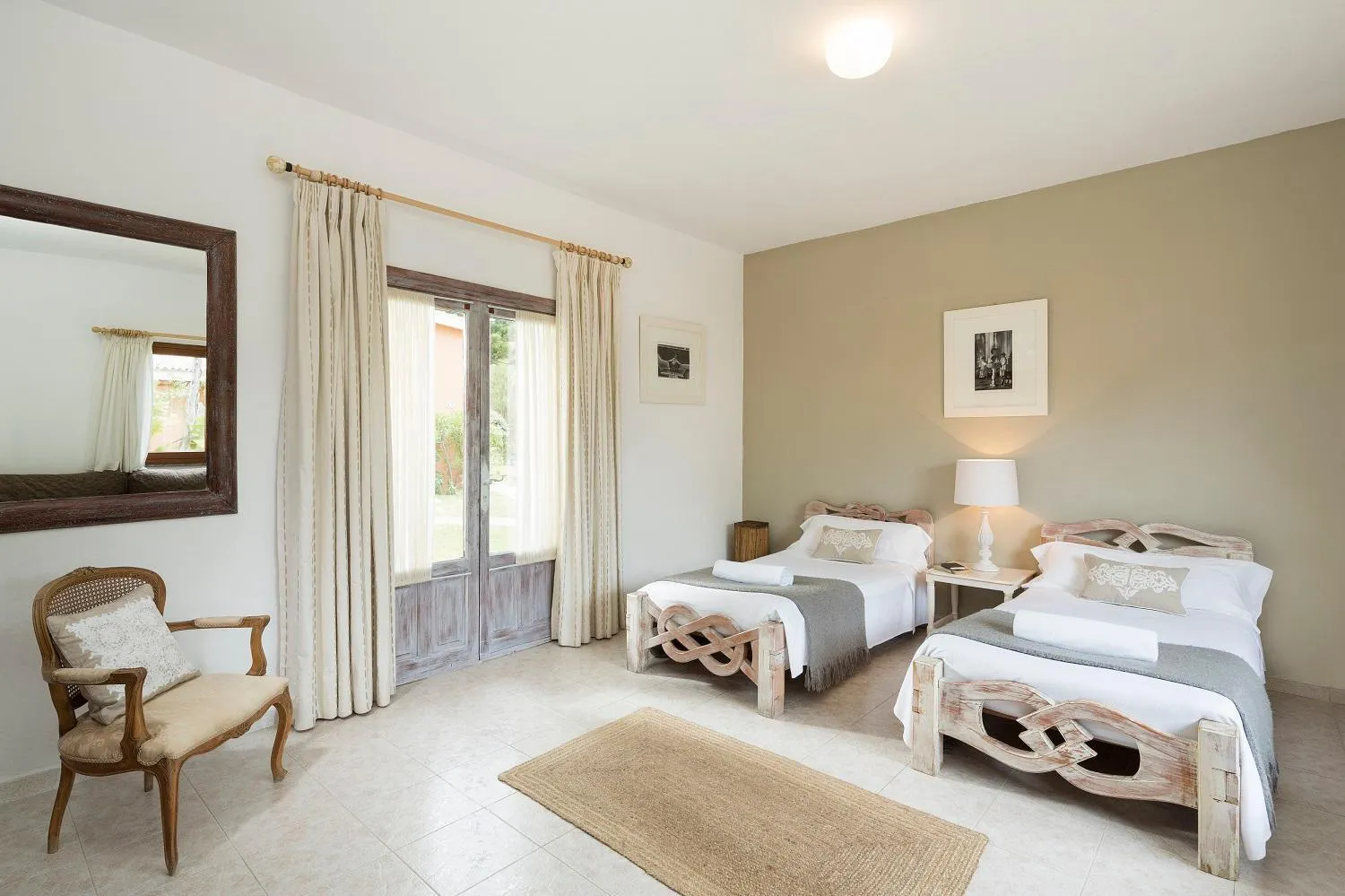 Bed in Hotel Punta Sur