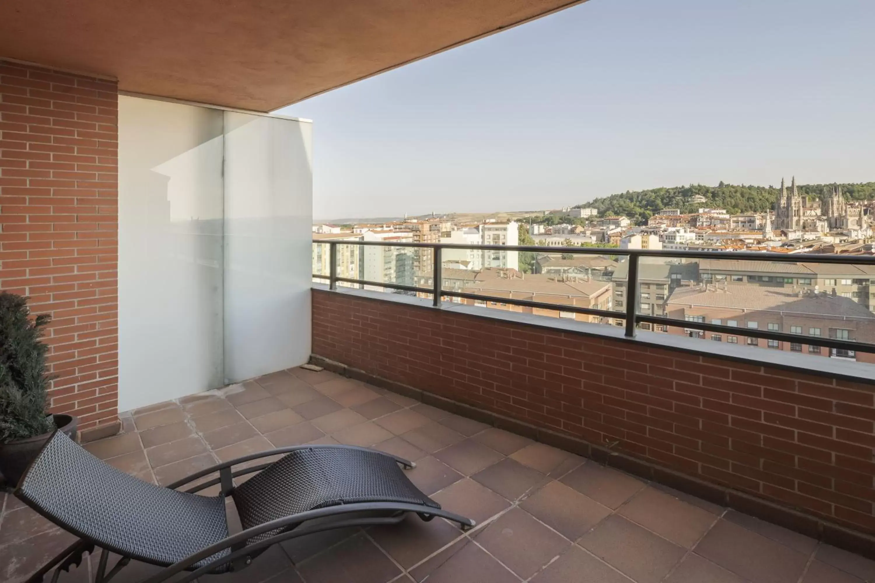 Balcony/Terrace in Hotel Bulevar Burgos