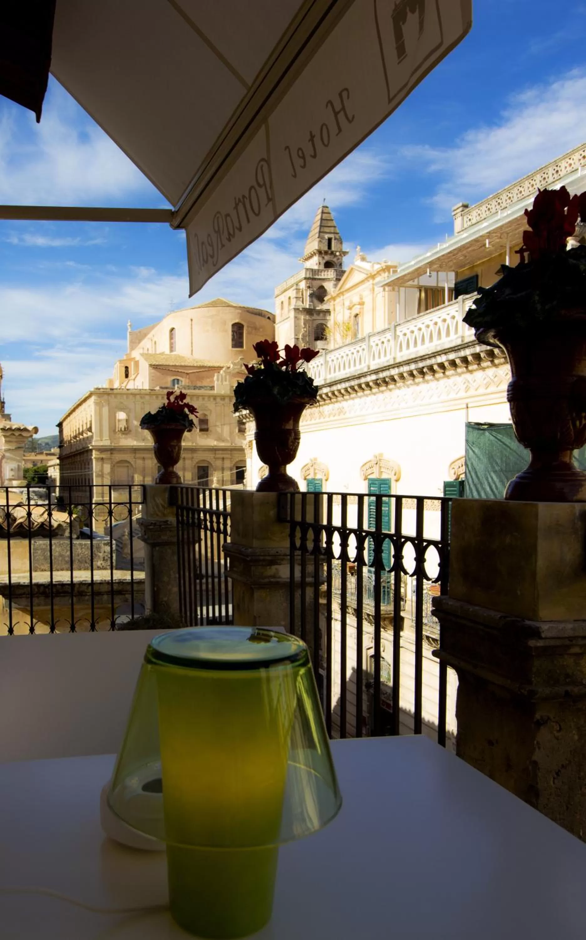 Balcony/Terrace in Hotel Porta Reale