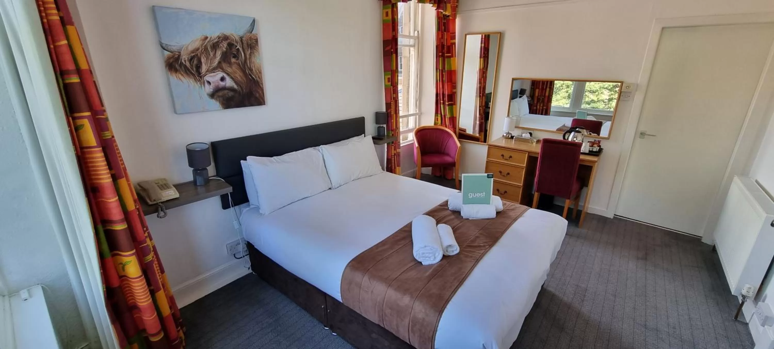 Bedroom, Bed in The Pitlochry Hydro Hotel