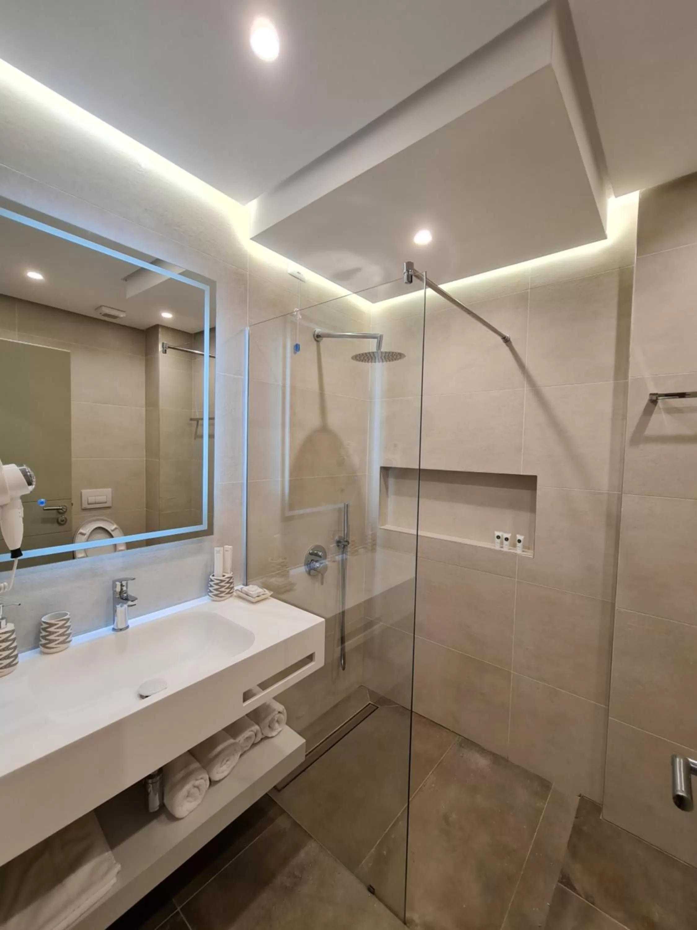 Bathroom in Hotel Aross